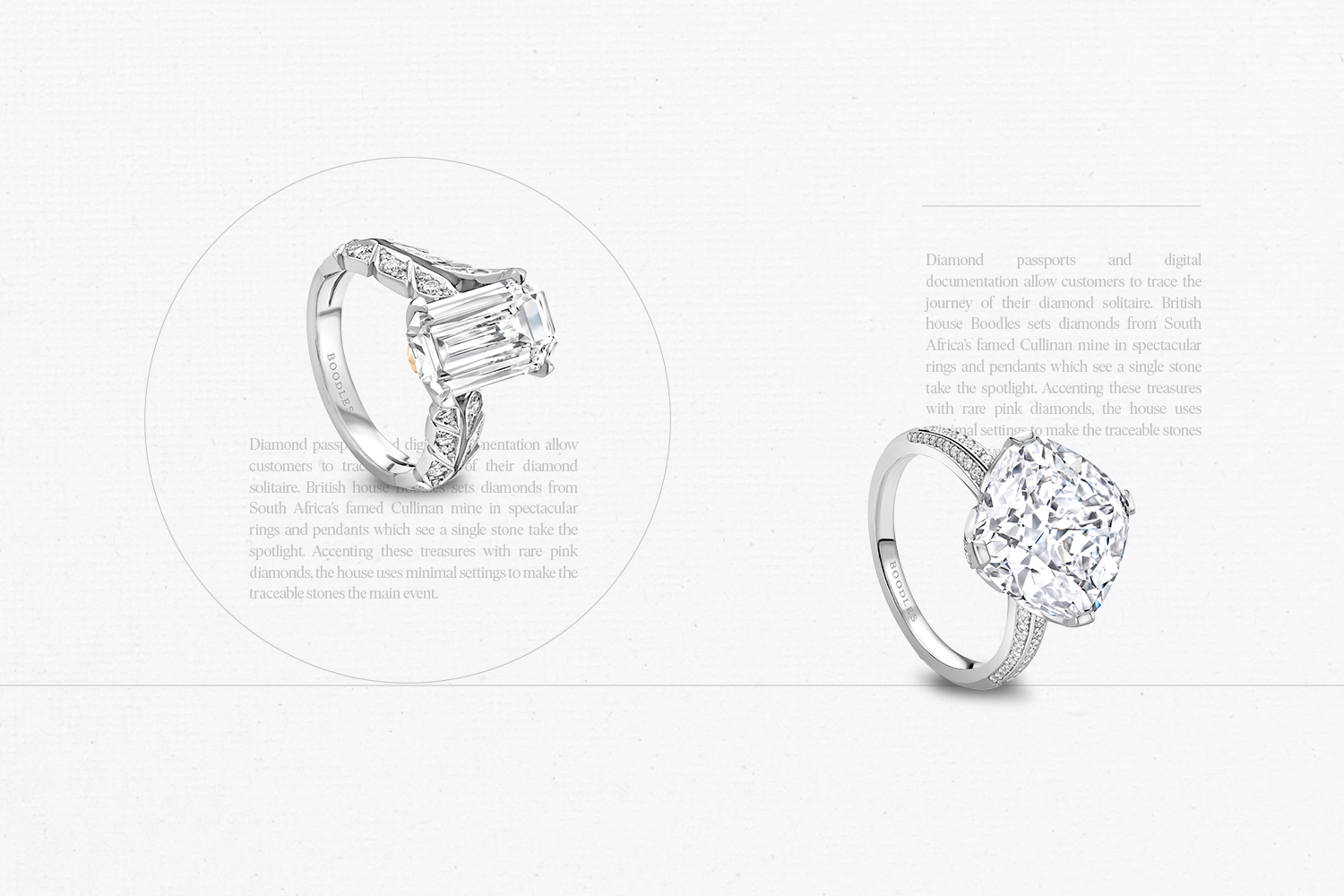 Natural Diamond Solitaire rings