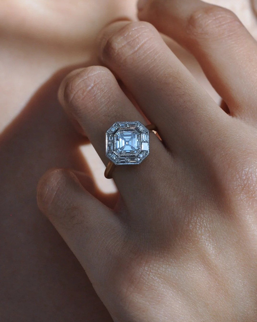 Asscher-Cut Diamond Engagement Rings To Make You Swoon