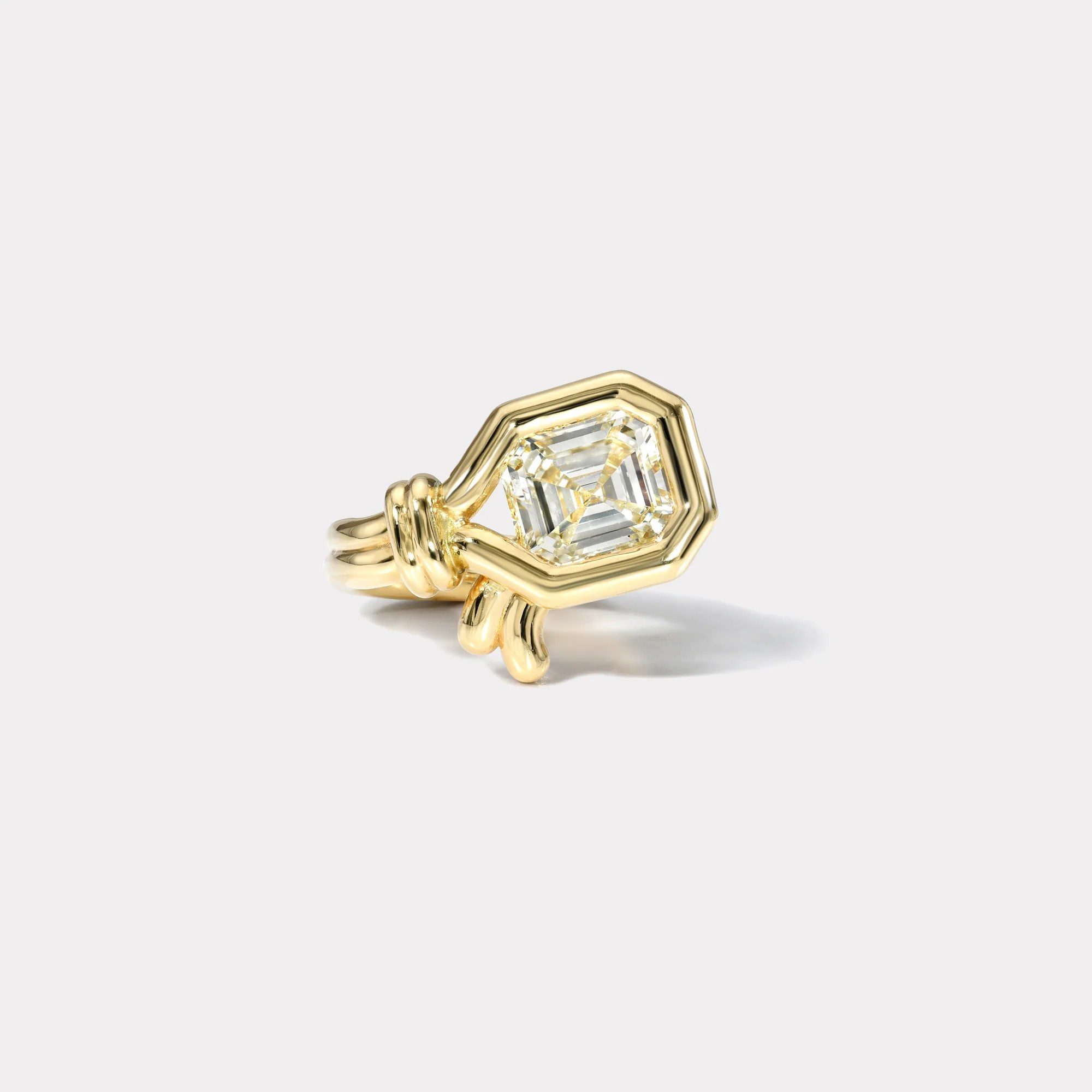 asscher cut ring