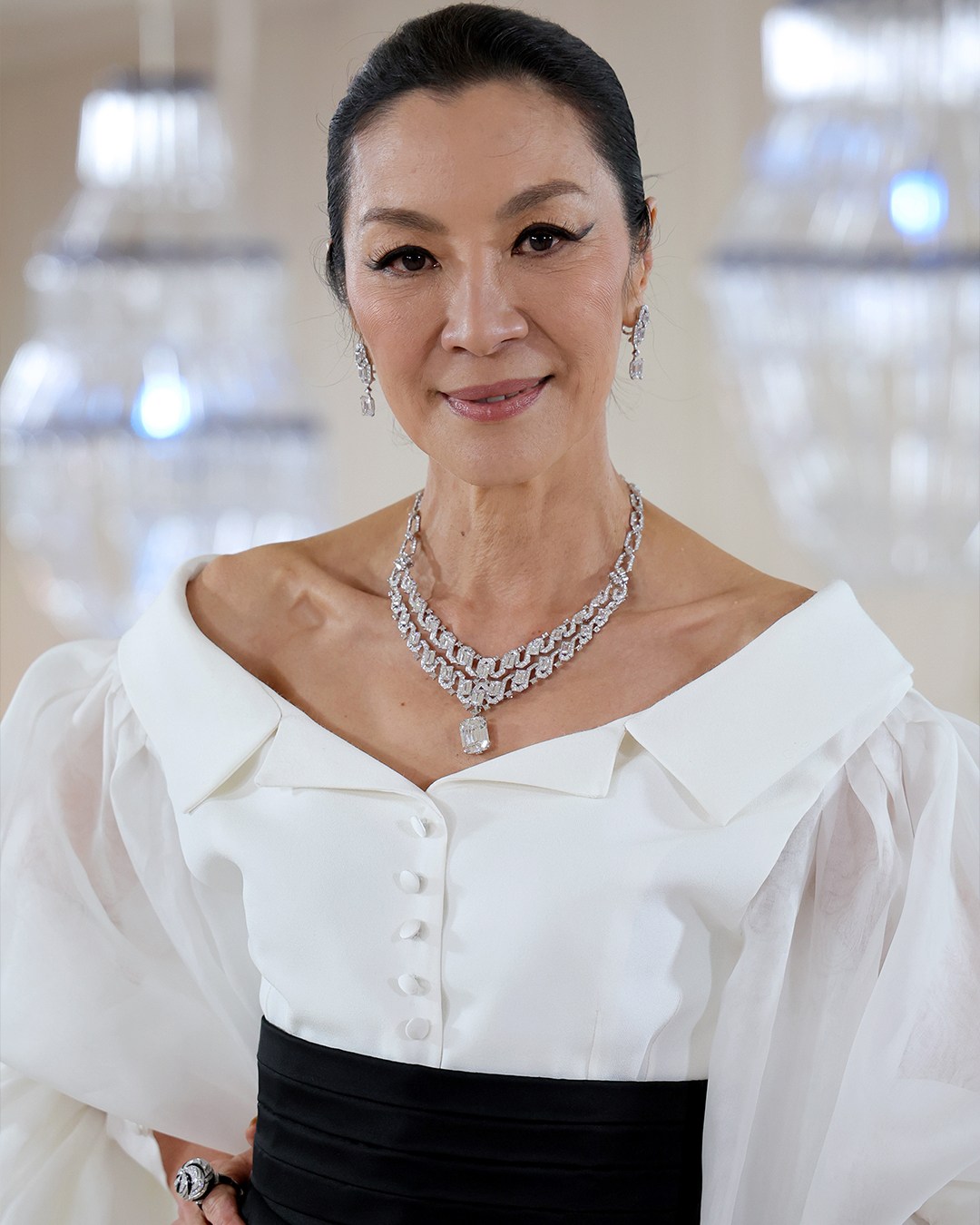 Michelle Yeoh Wore Cartier Jewelry to the 2023 Met Gala