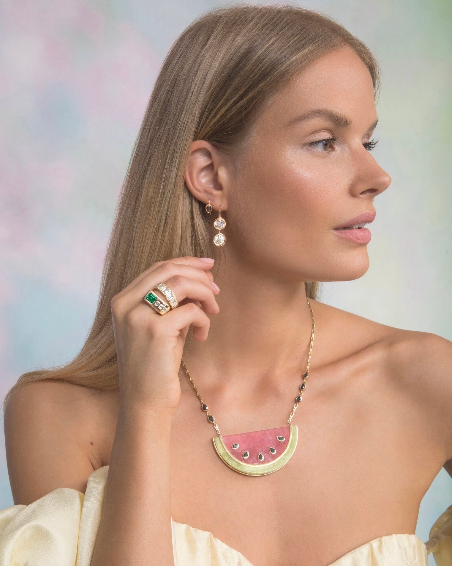 Fruit Jewelry Brent Neale Large Watermelon Pendant
