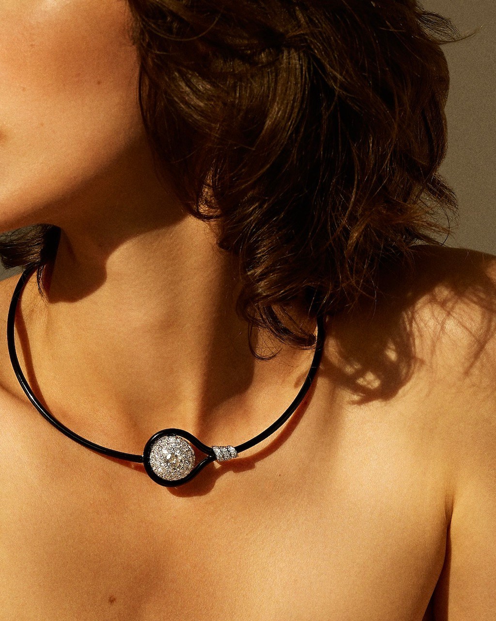 Belperron Toggle Torque Necklace