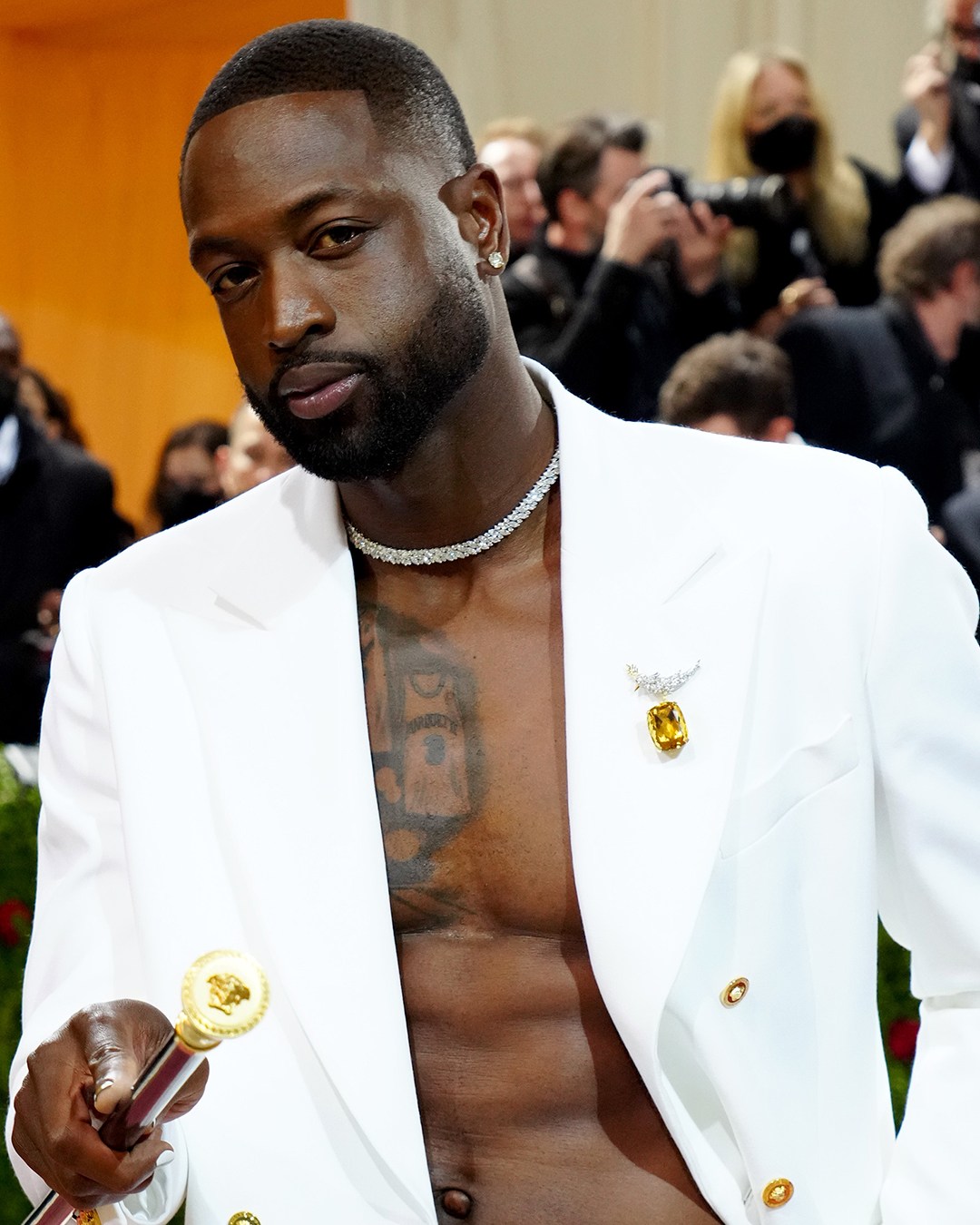 Dwyane Wade Wore Tiffany & Co. Jewelry to the 2022 Met Gala