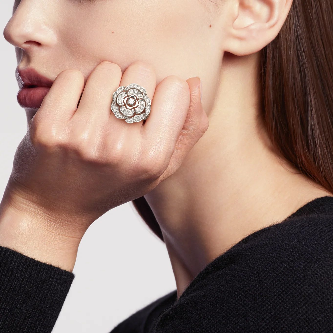 floral ring: Chanel Camélia collection