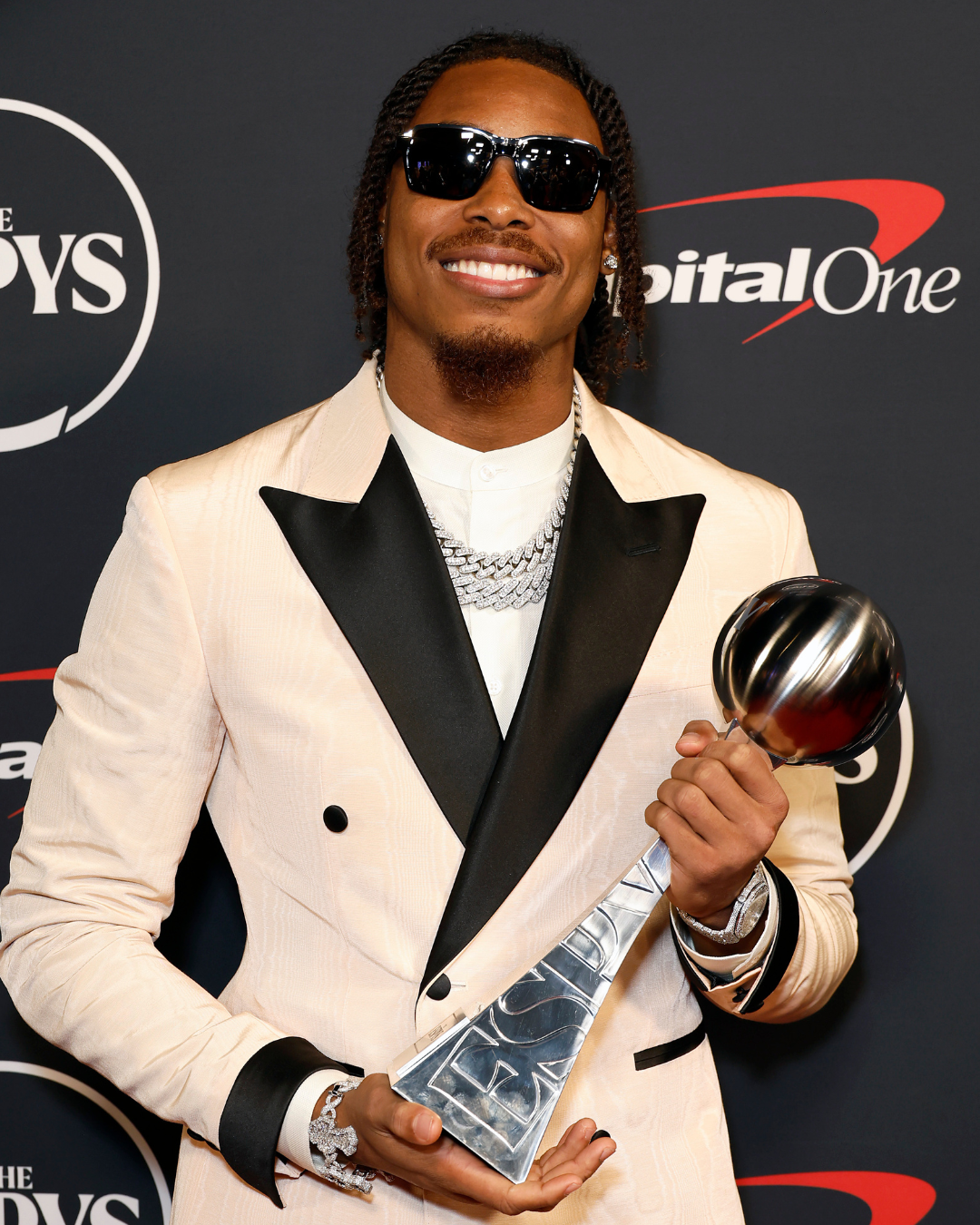 Justin Jefferson NFL diamond jewelry