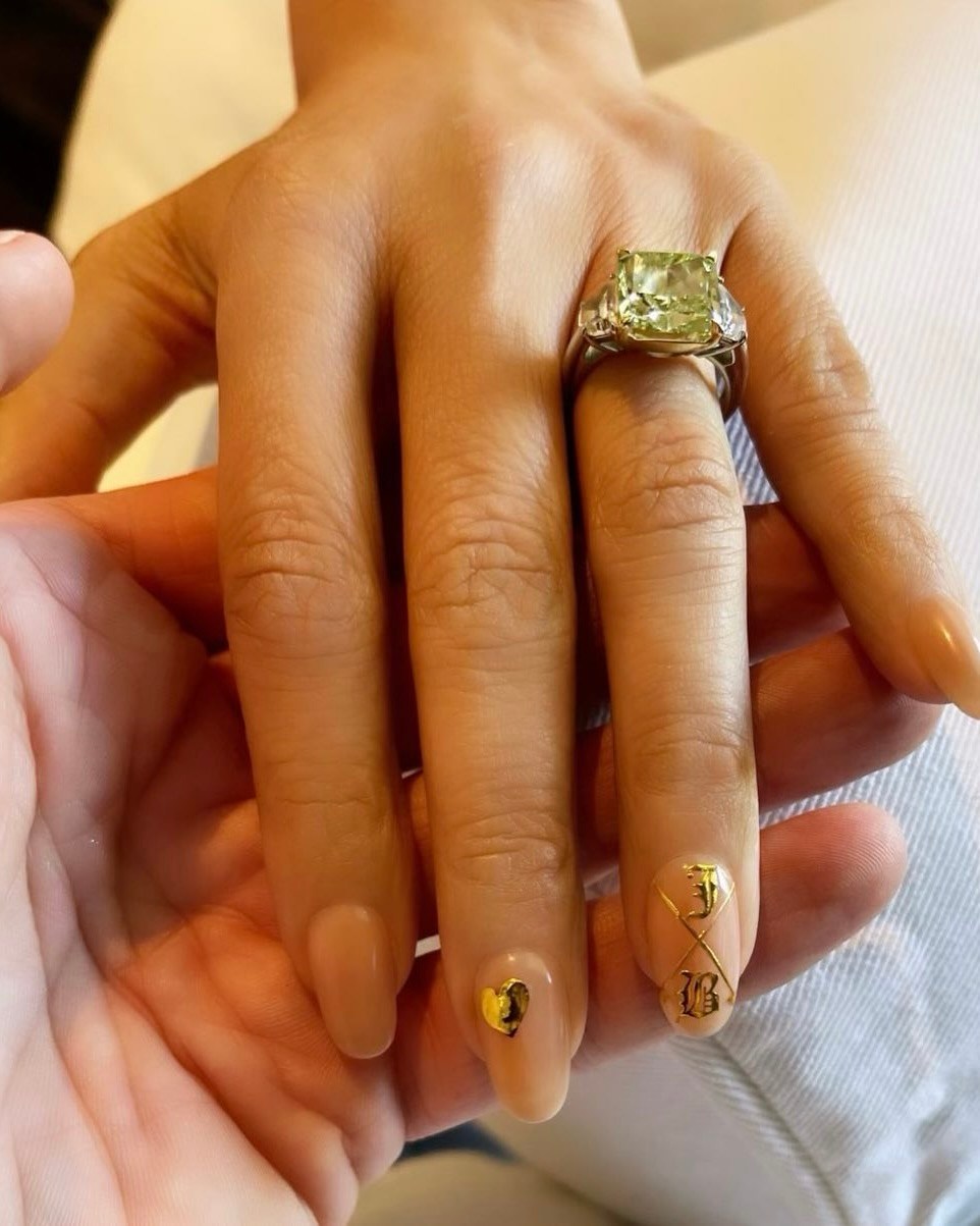 Jennifer Lopez unique engagement rings