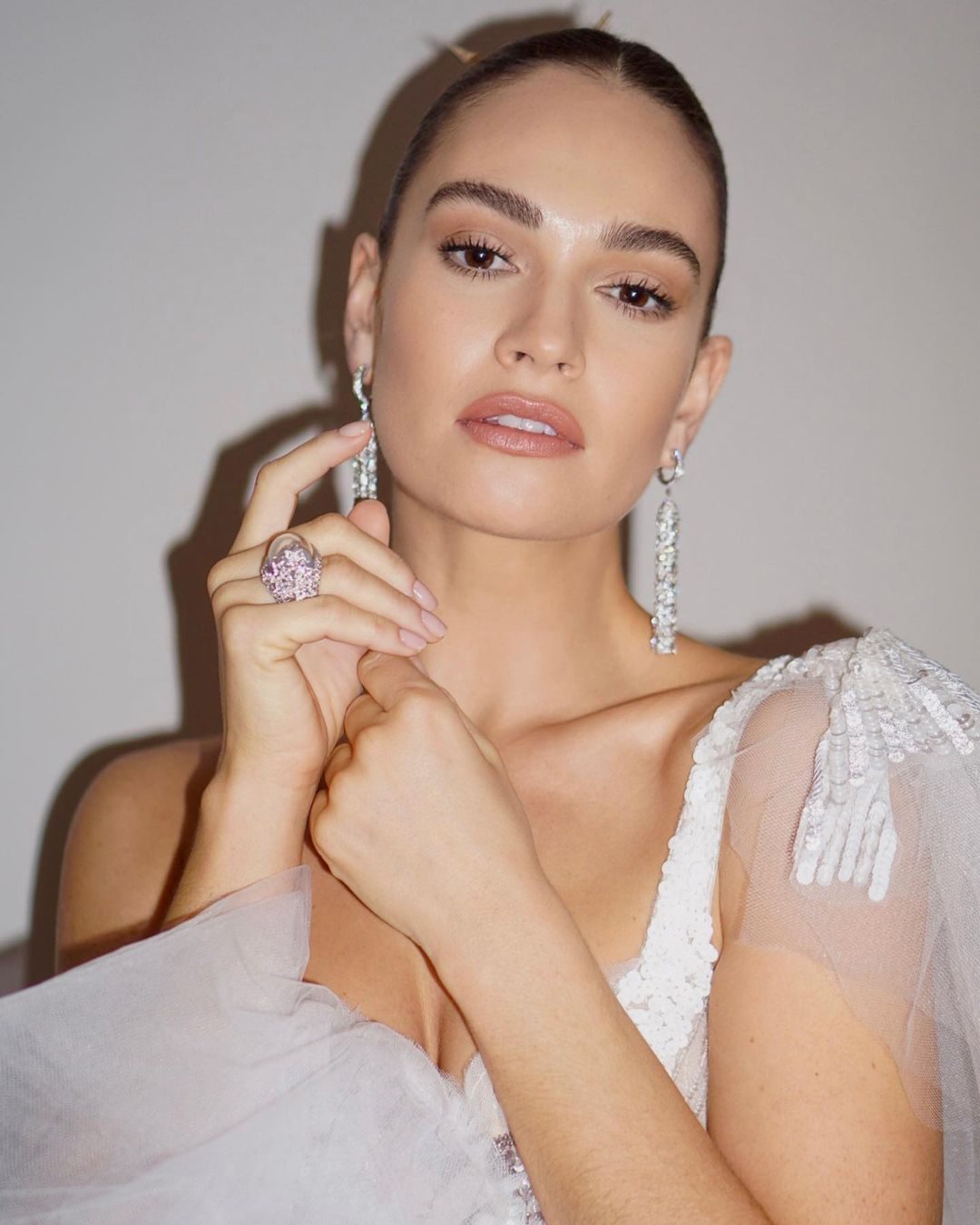 Lily James 2022 British Fashion Awards