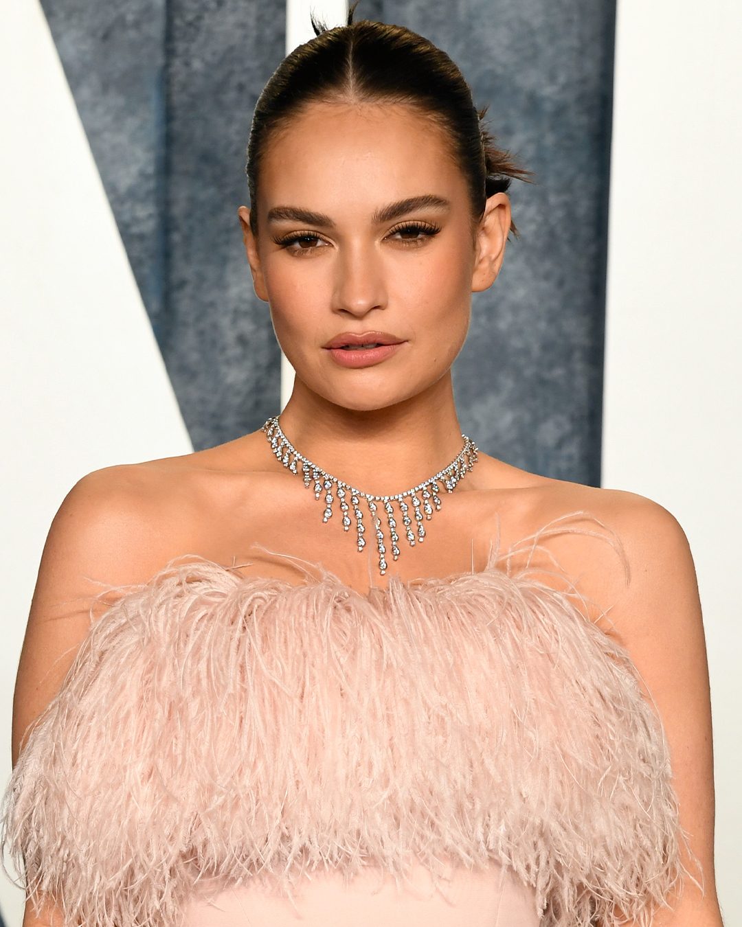 Lily James 2023 Oscars After Party