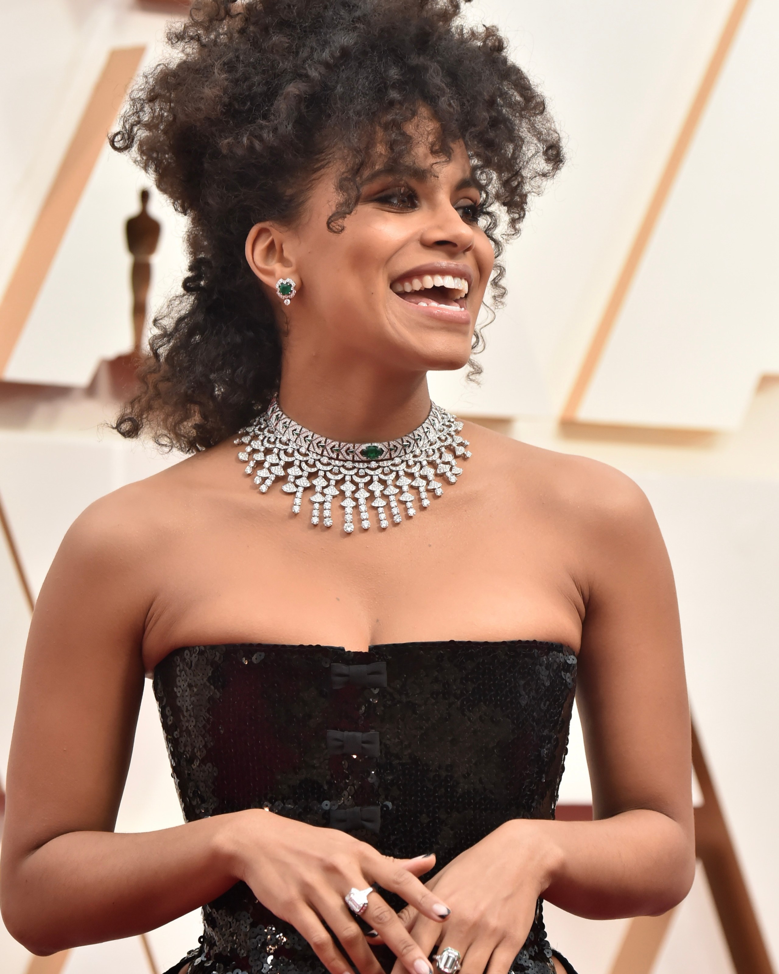 Oscars Jewelry: Zazie Beetz