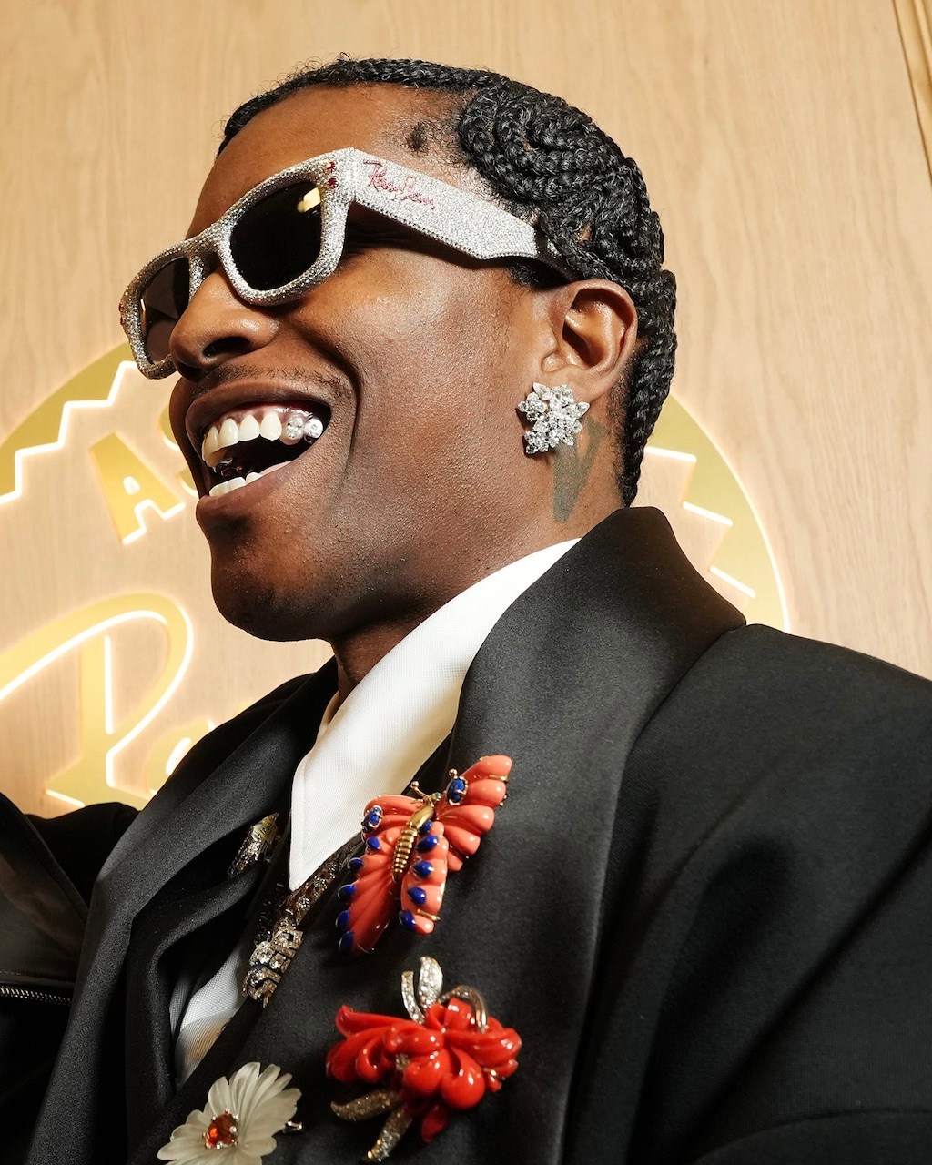 A$AP Rocky Wore Briony Raymond Jewelry to the 2025 Met Gala After-Party