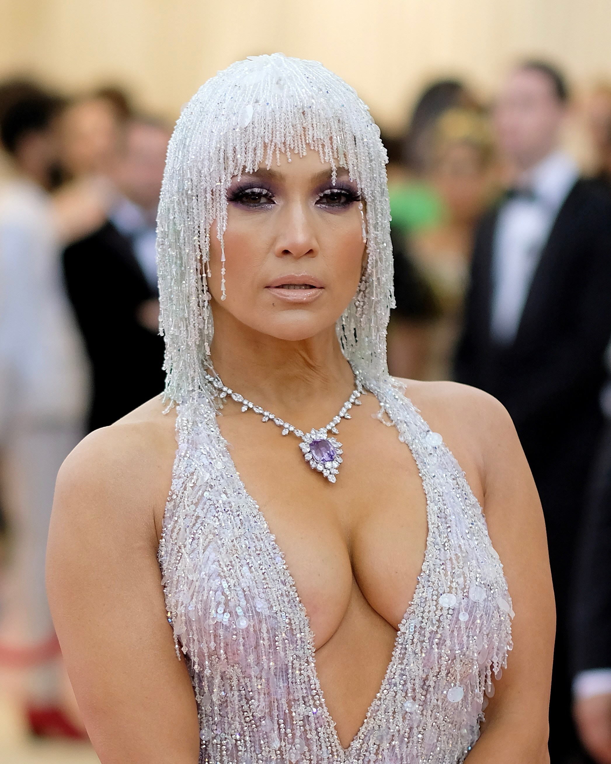 Jennifer Lopez Wore Harry Winston Jewelry to the 2019 Met Gala