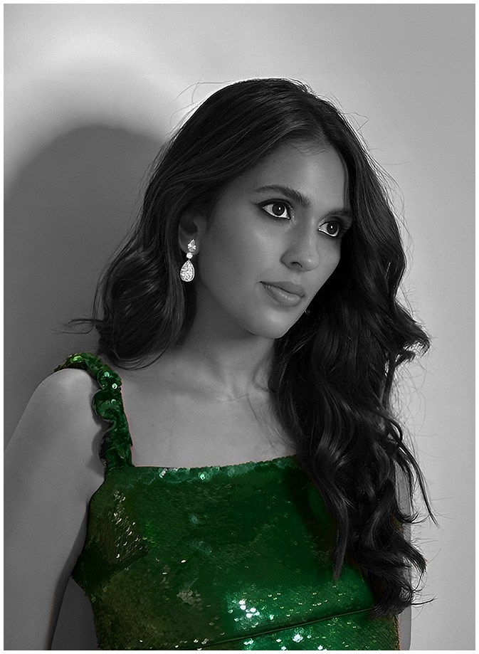 Shloka Mehta's Natural Diamond Look