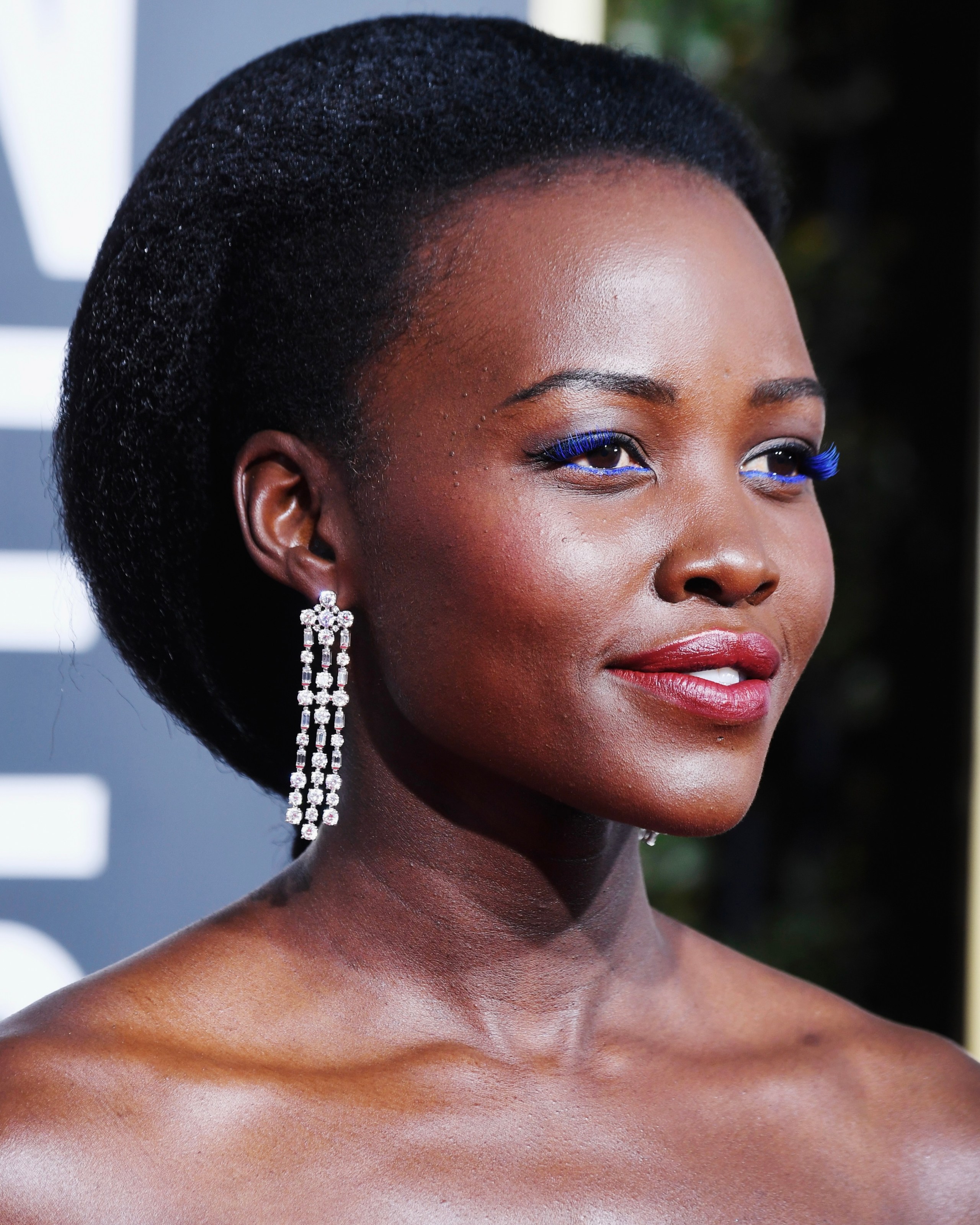 Lupita Nyong'o Wore Bulgari High Jewelry to the 2019 Golden Globes