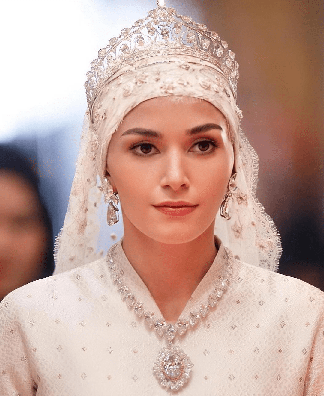 Anisha's natural diamond tiara