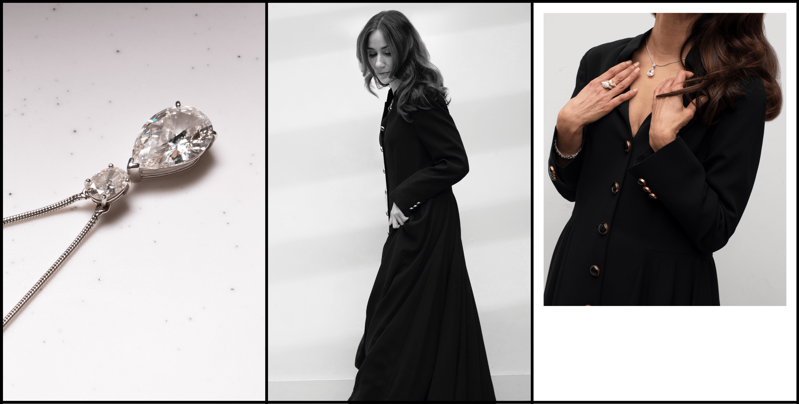 Nonita Kalra's Style with Natural Diamonds Necklace and Rings