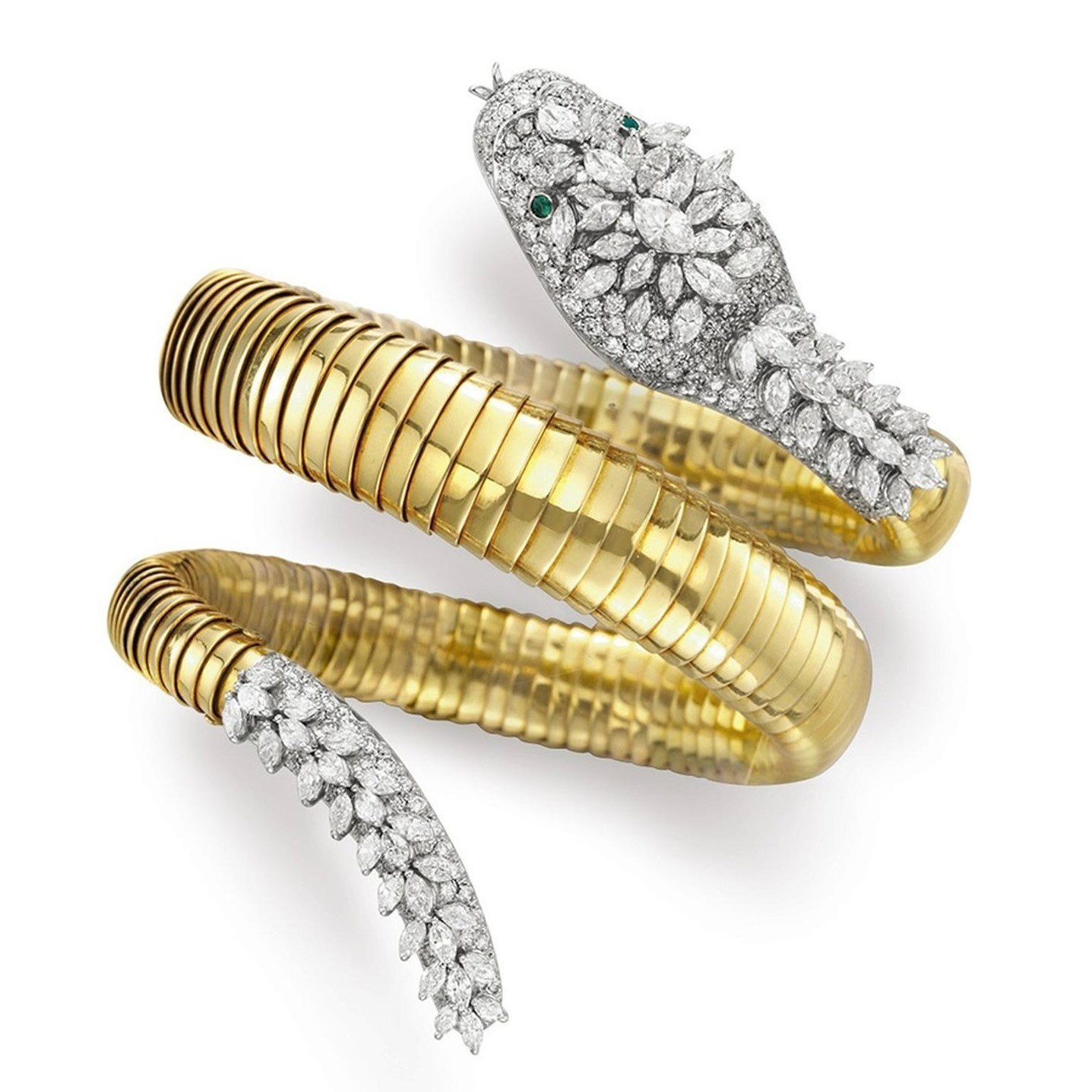 Elizabeth Taylor's Bulgari 'Serpenti' diamond wrap watch (Courtesy of Bulgari)