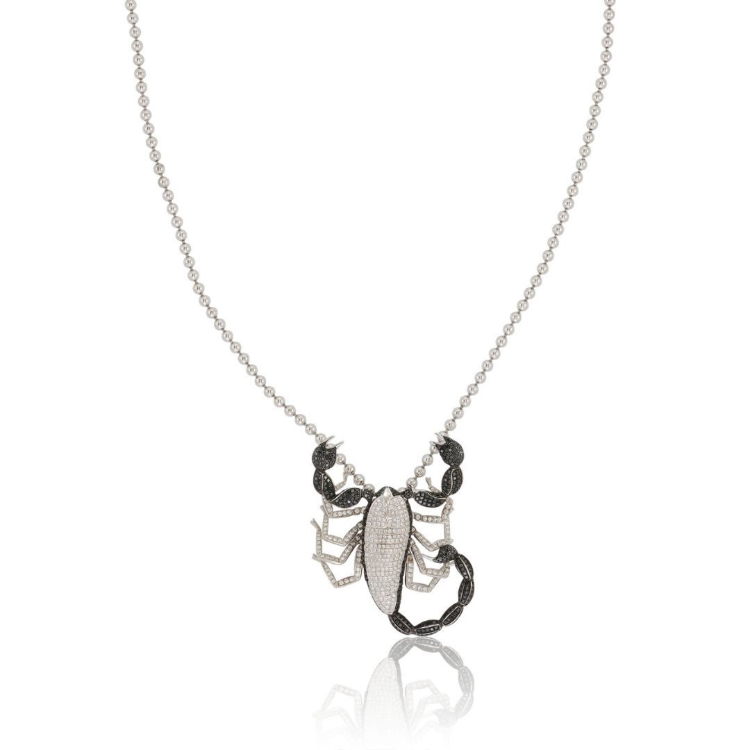Elton John's Diamond Scorpion Pendant by Theo Fennel