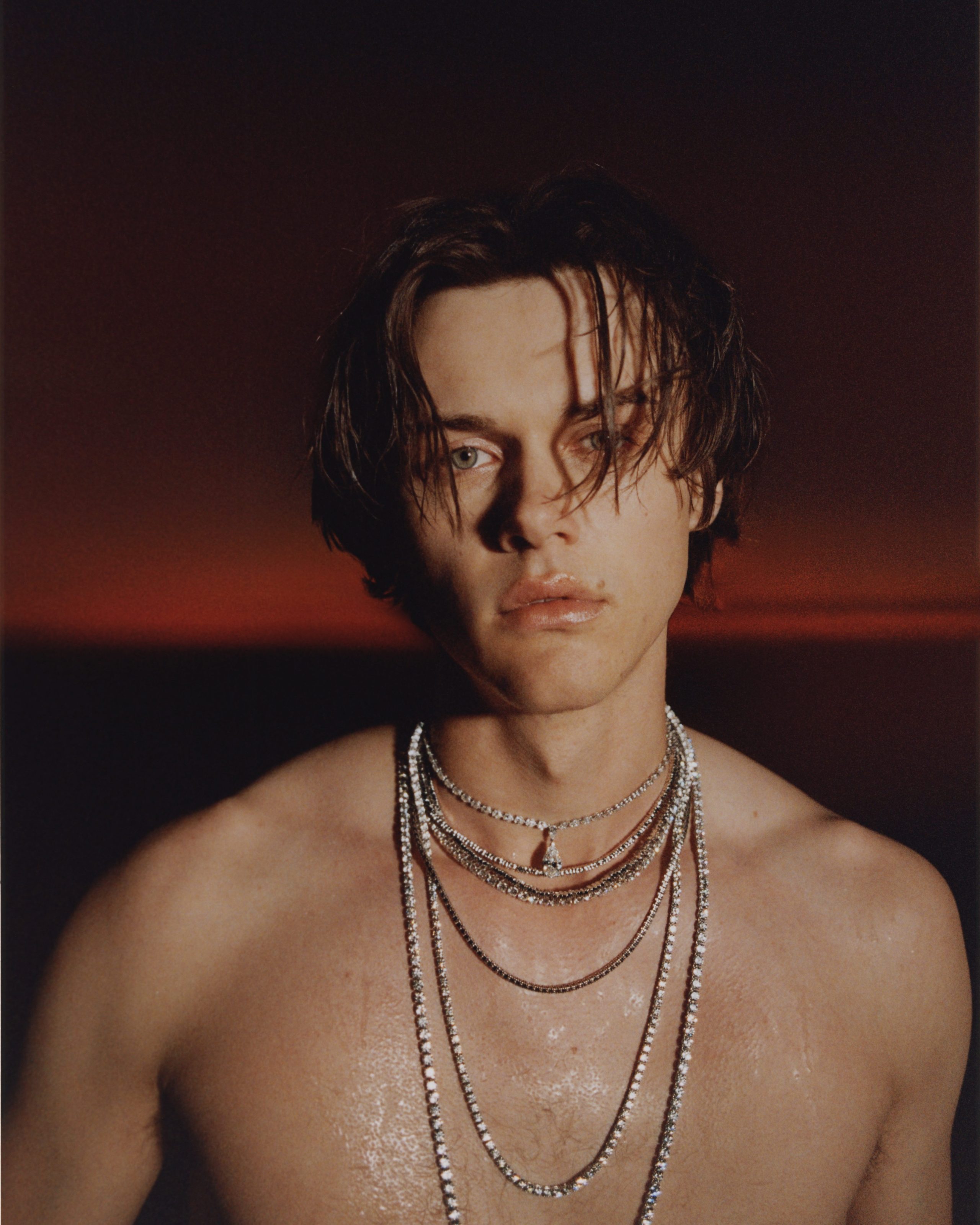 Christopher Briney photographed by Luke Gilford for Only Natural Dimonds
