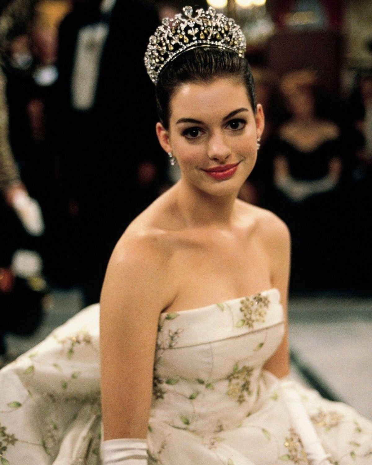 Anne Hathaway in The Princess Diaries, 2001.