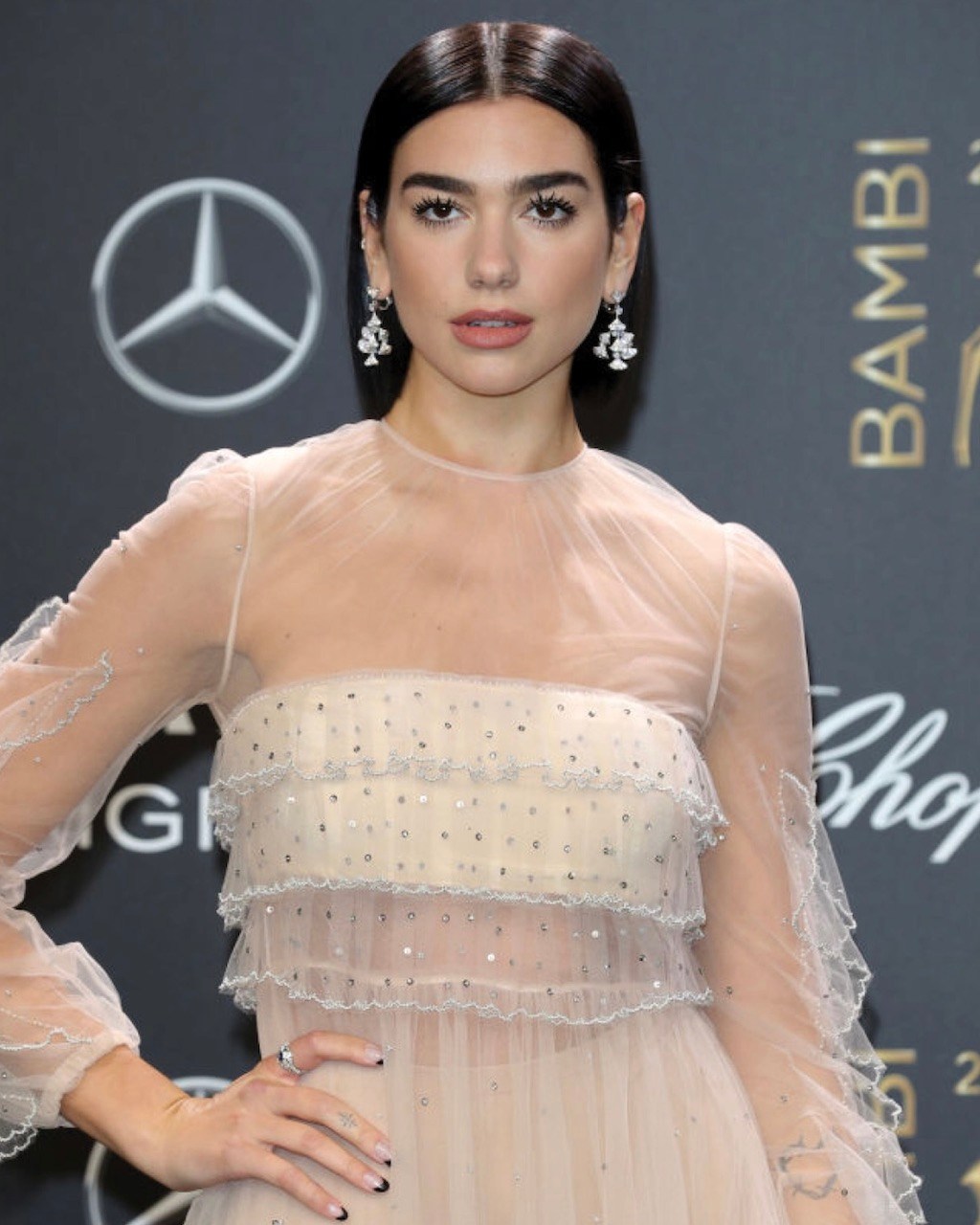 Dua Lipa attends the 70th Bambi Awards on November 16, 2018 in Berlin, Germany. (Getty Images)