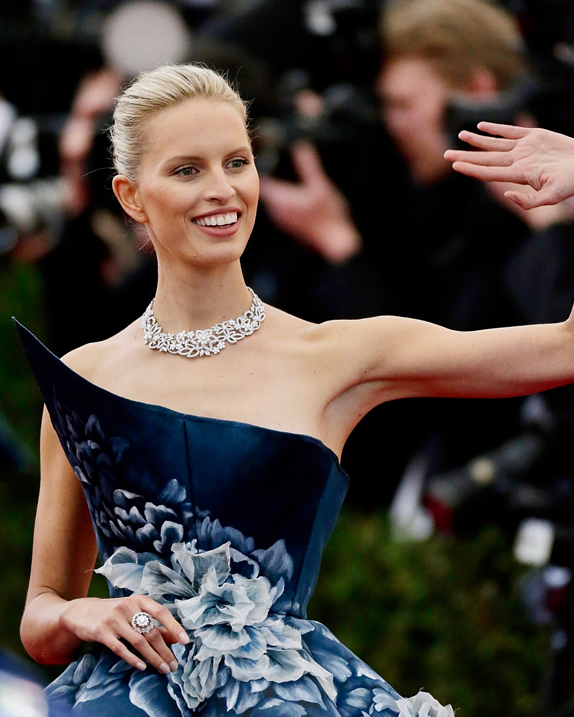 karolina kurkova harry winston met gala