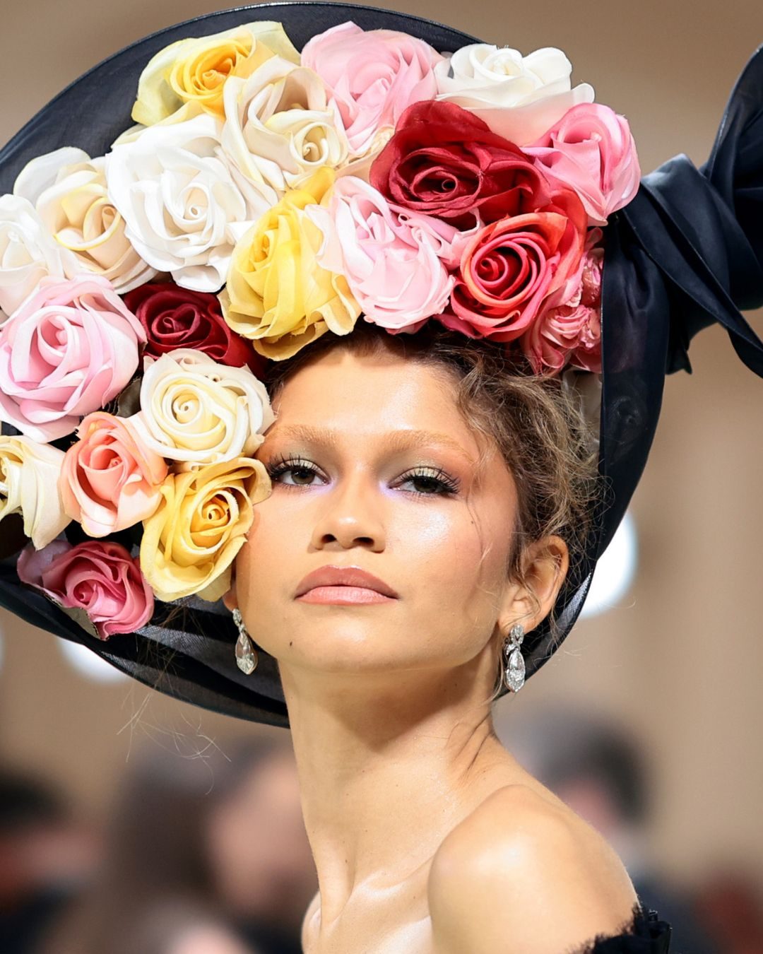 Zendaya wearing diamond jewellery at the 2024 Met Gala