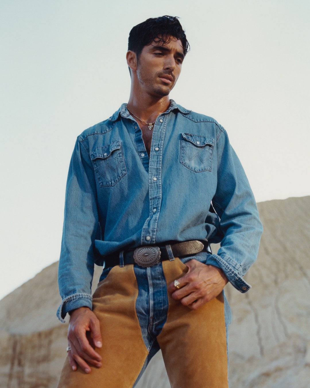 Taylor Zahkar in western jewelry