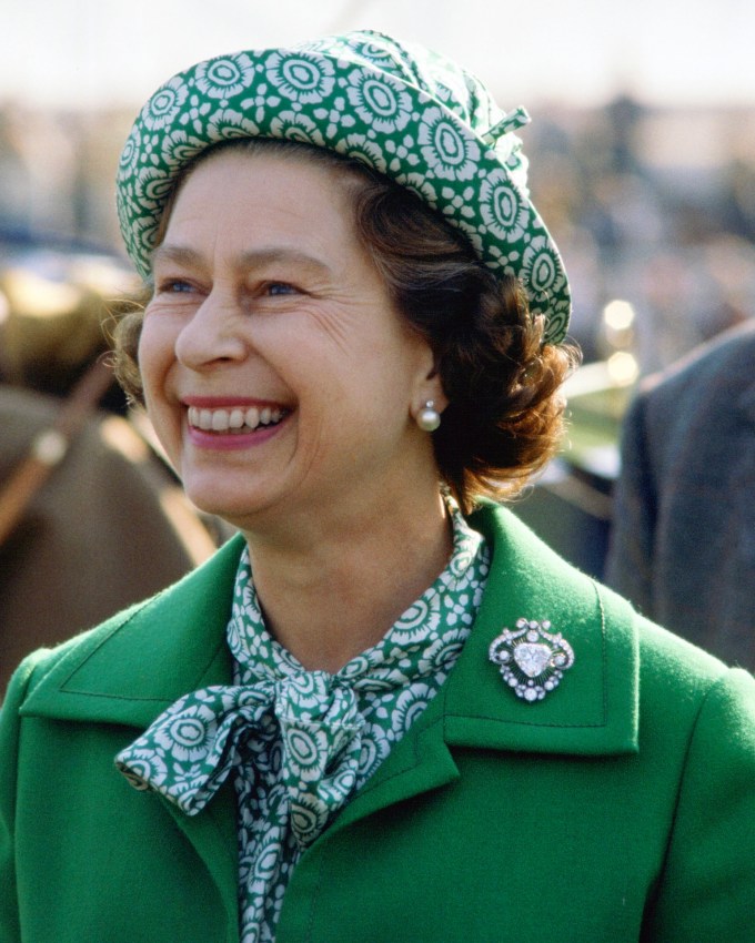 Queen Elizabeth II At The Royal Windsor Horse Show To Present Prizes To The Winners
