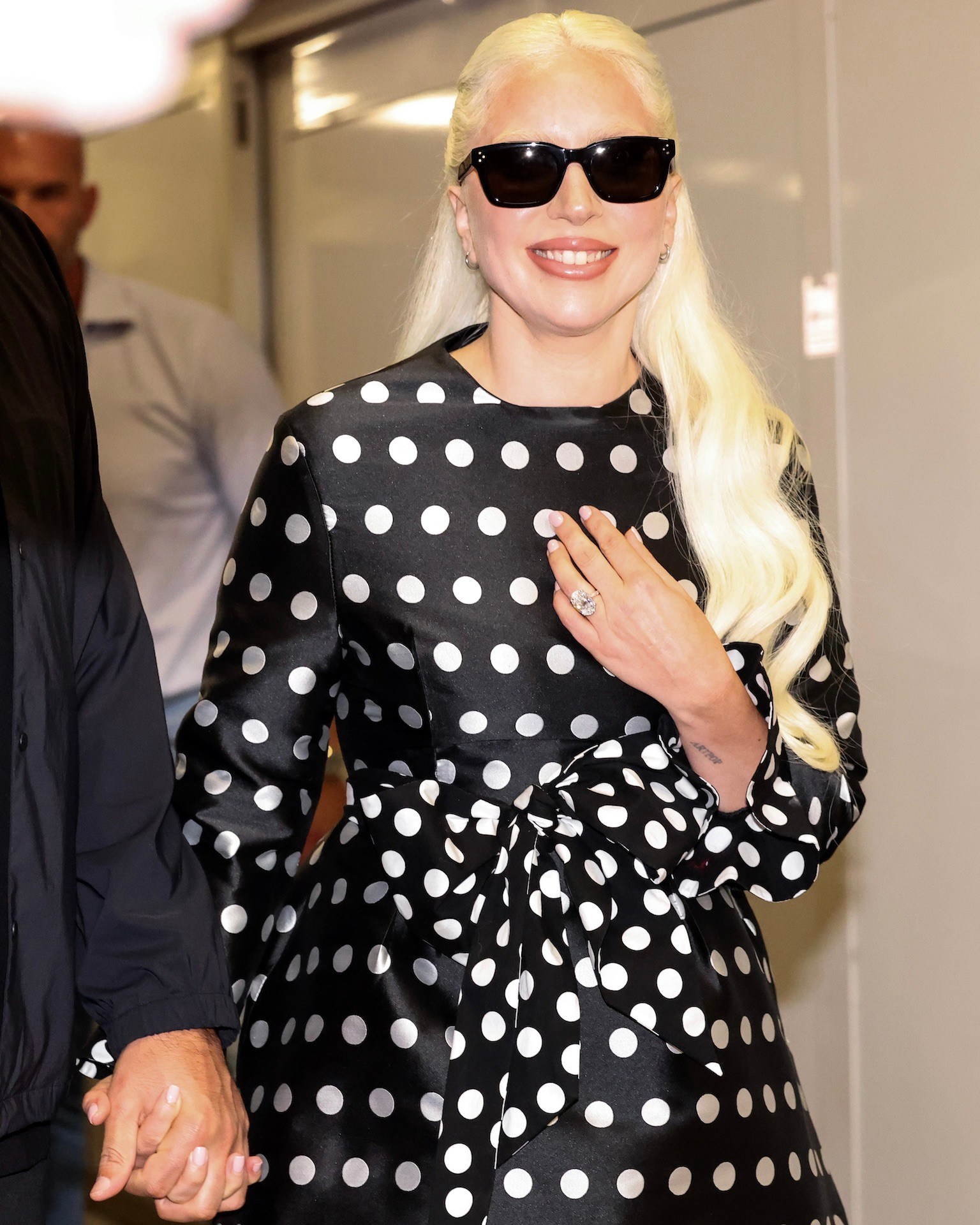 Lady Gaga Unveiled Her Diamond Engagement Ring at the 2024 Venice Film Festival