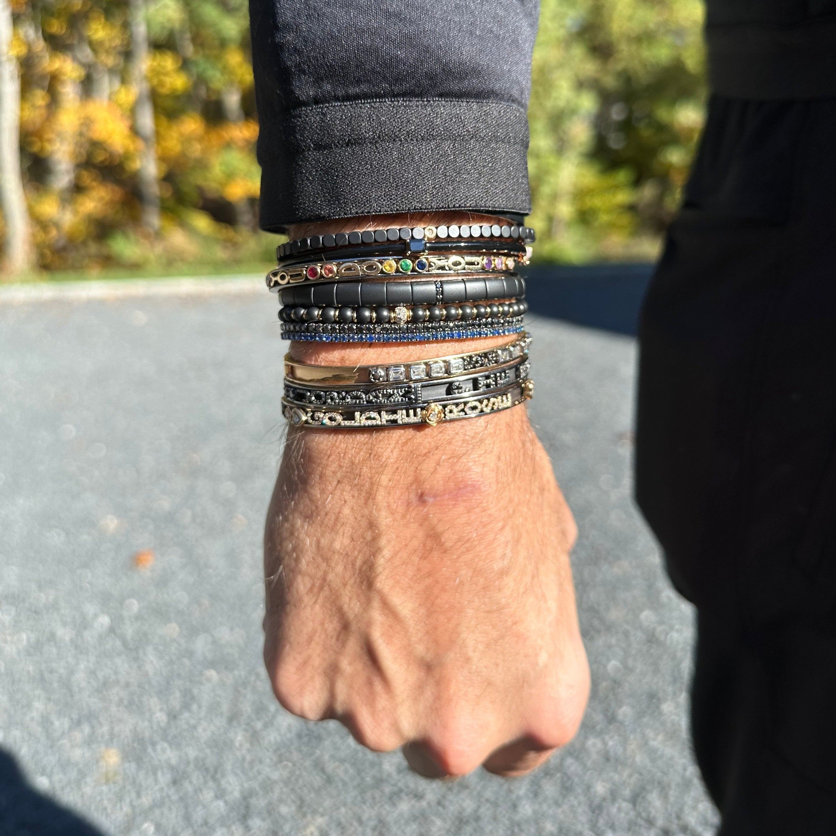 Diamond jewelry for the Men of the US Open