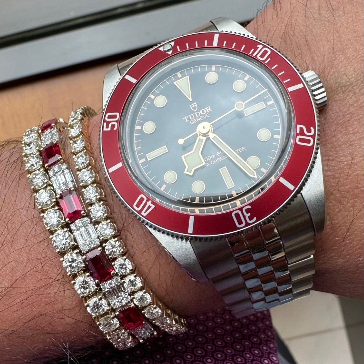 Diamond jewelry for the Men of the US Open