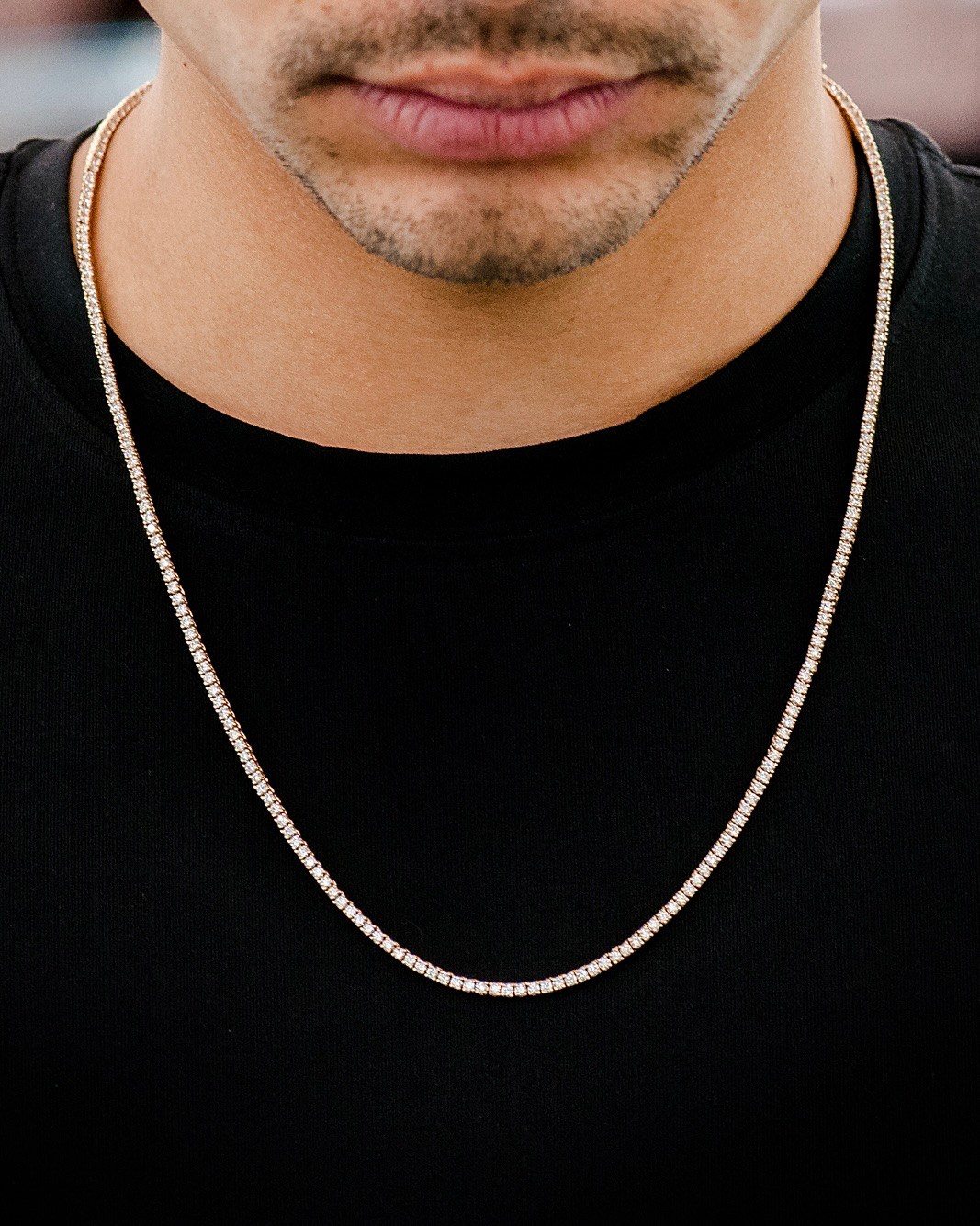 Diamond jewelry for the Men of the US Open