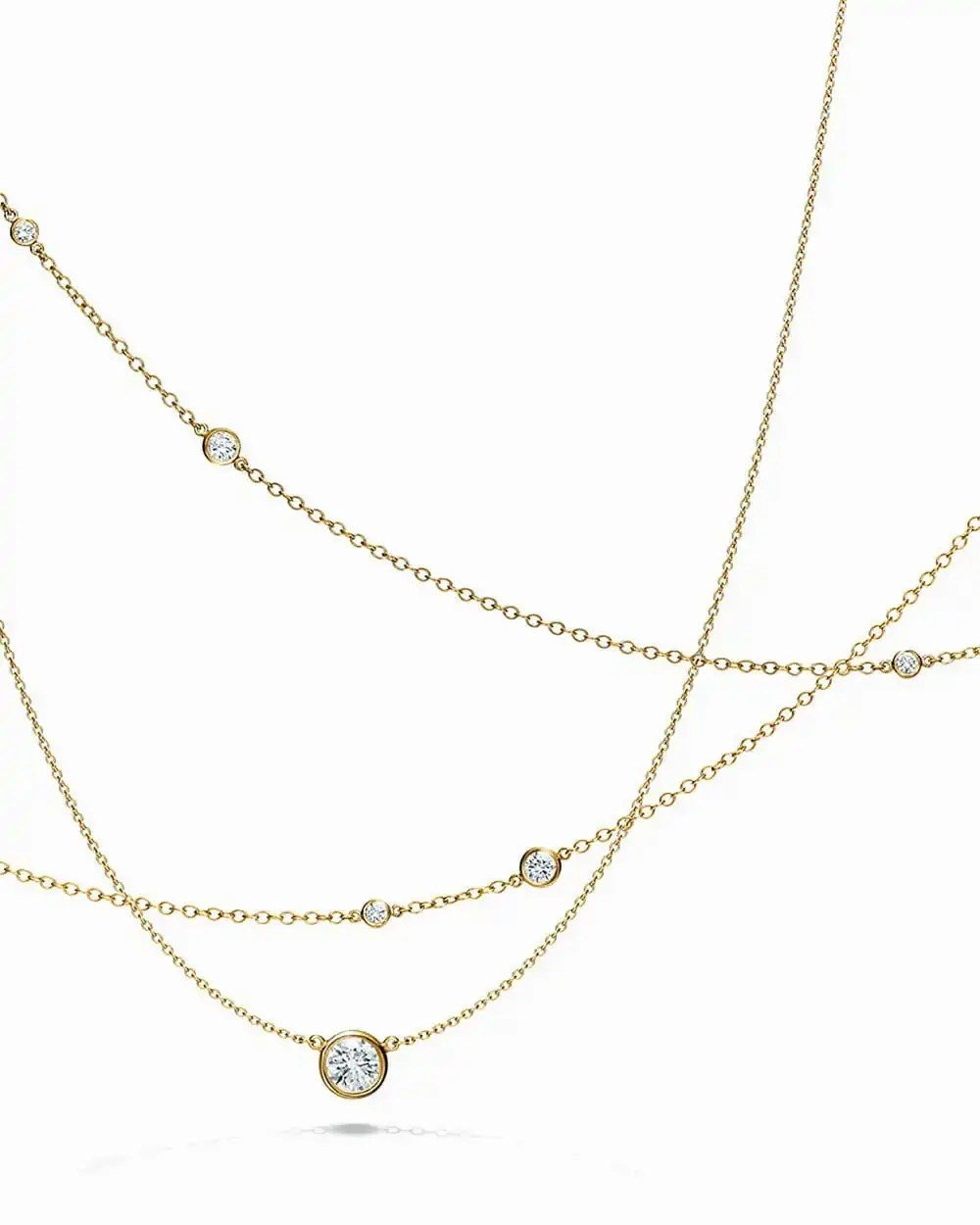 Tiffany & Co. Diamonds by the Yard Necklace.