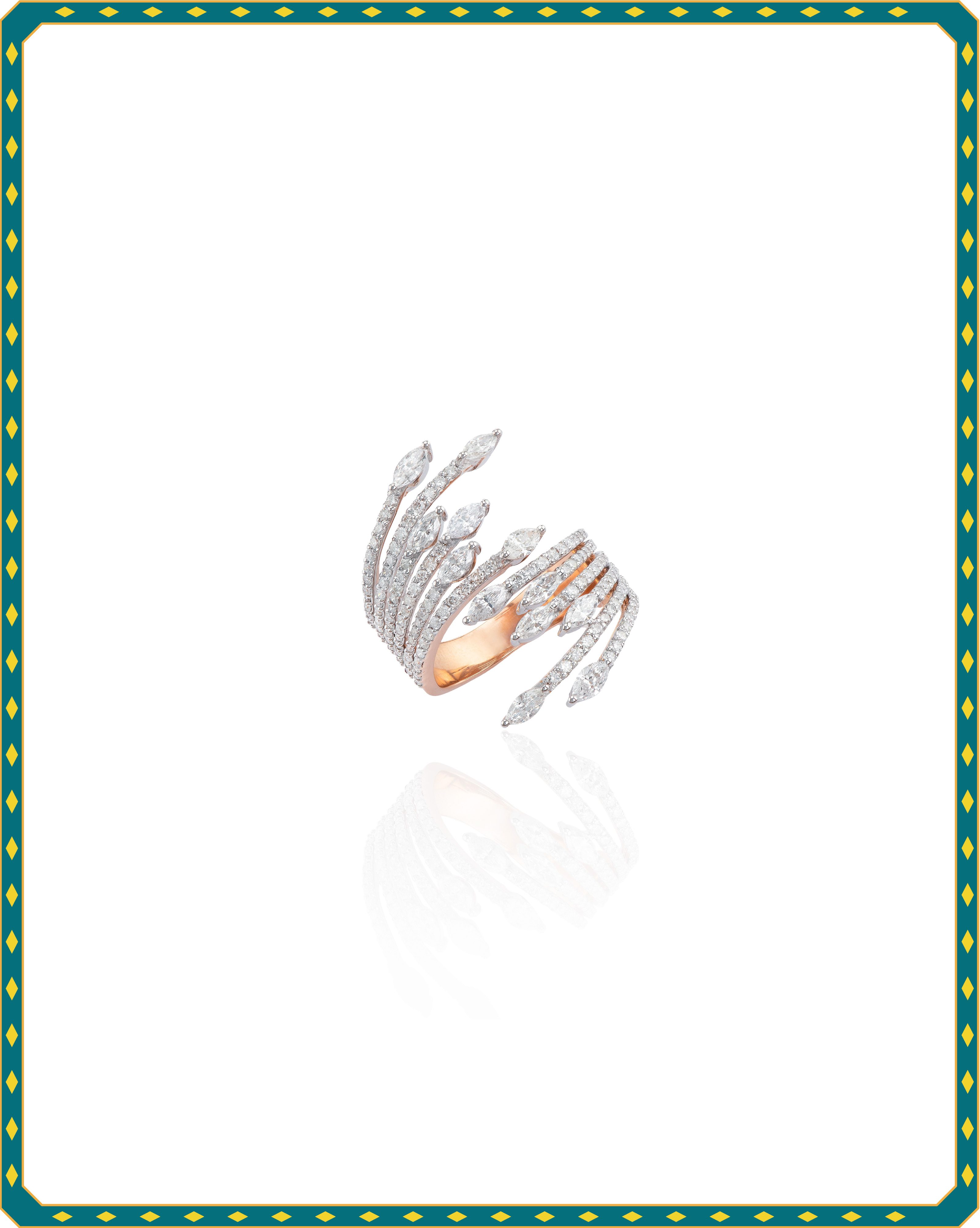 A unique ring by Amayra Jewellery.