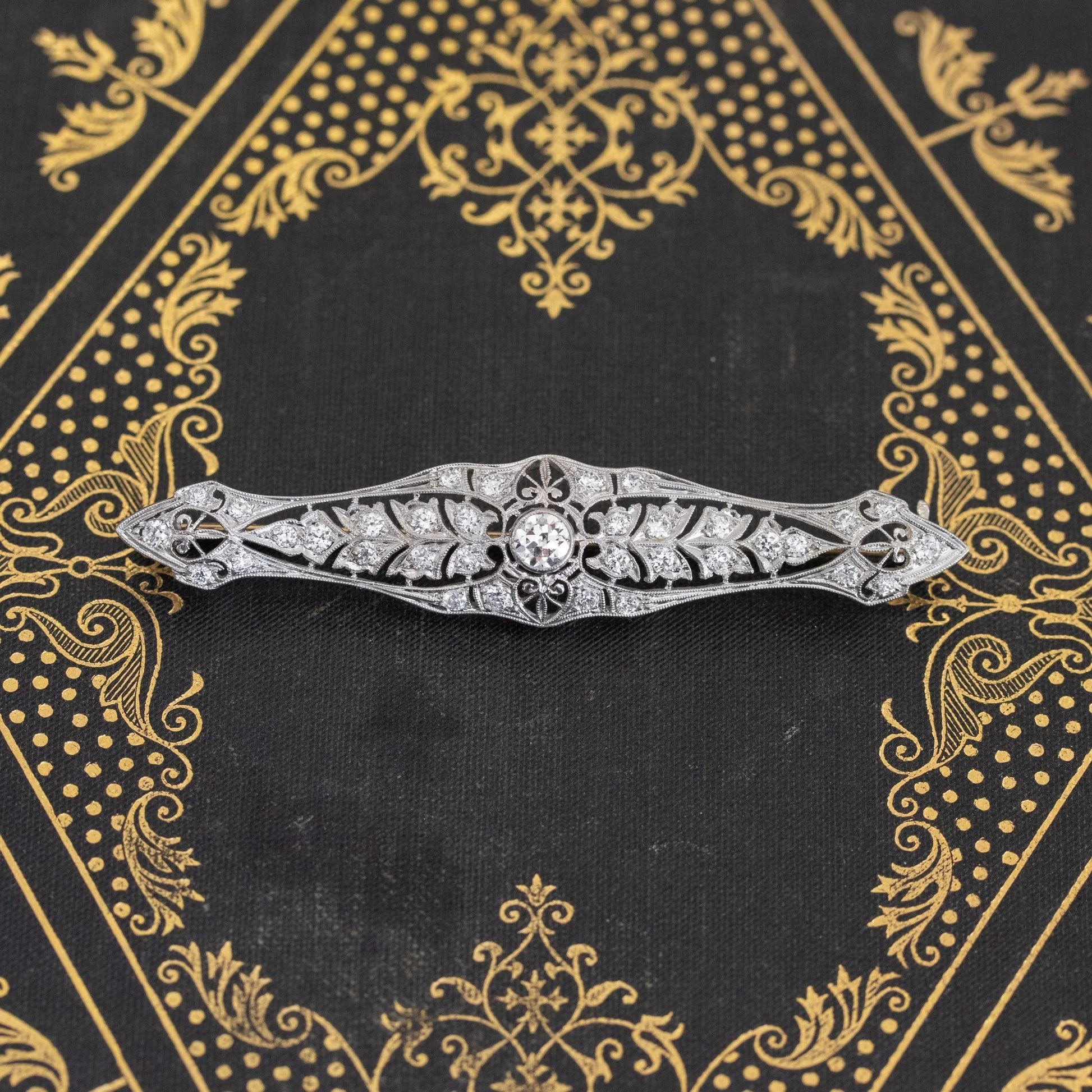 diamond brooches