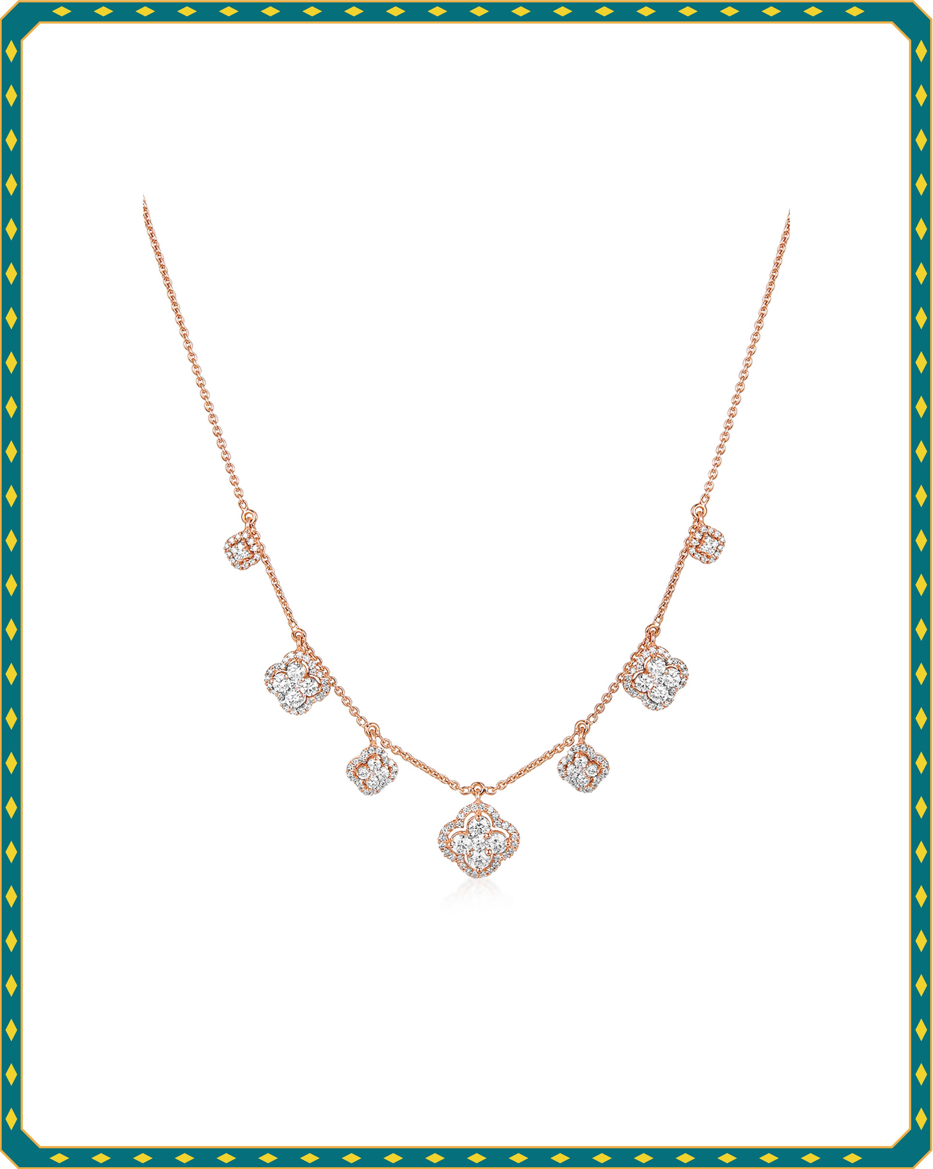 A modern heirloom necklace by Carat Crush
