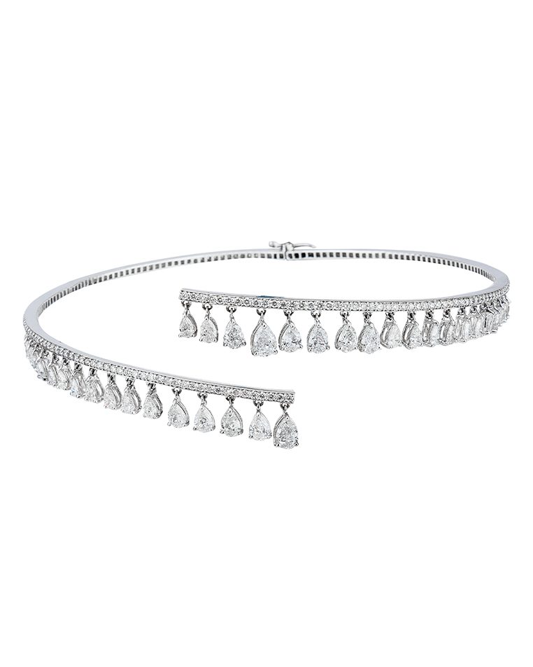 Stunning diamond choker by Amaris Jewels