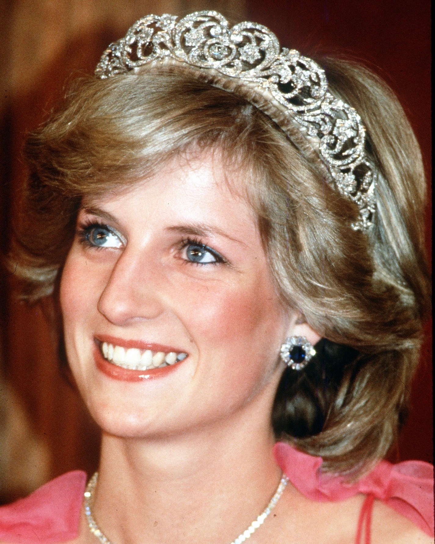 Princess Diana wore the Spencer tiara to a state reception at in Brisbane, Australia