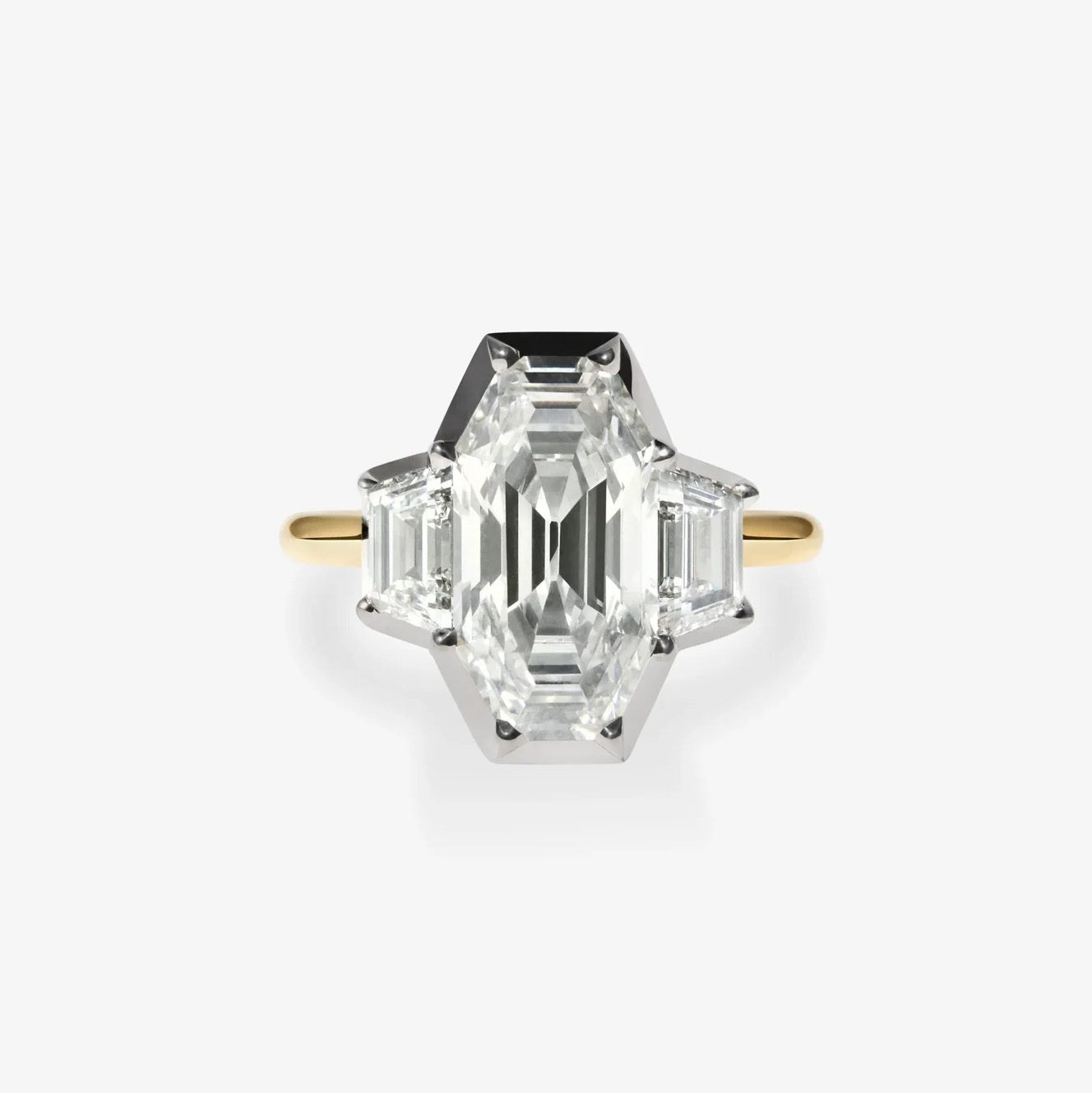 framed diamond engagement rings