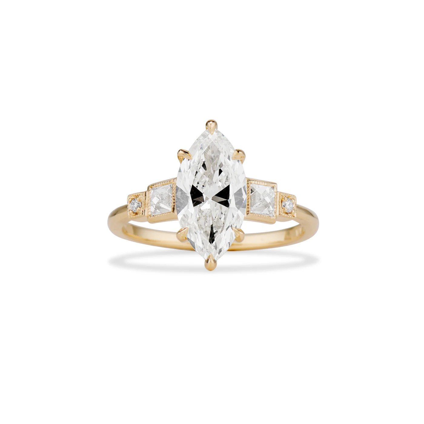 Selena Gomez Engaged: marquise engagement ring