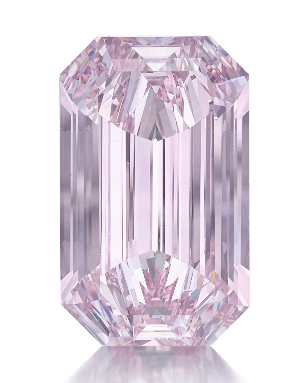 A Fancy Intense Purplish Pink Diamond, 7.00 carats from the Most Expensive Diamond Jewelry Auctions of 2024.