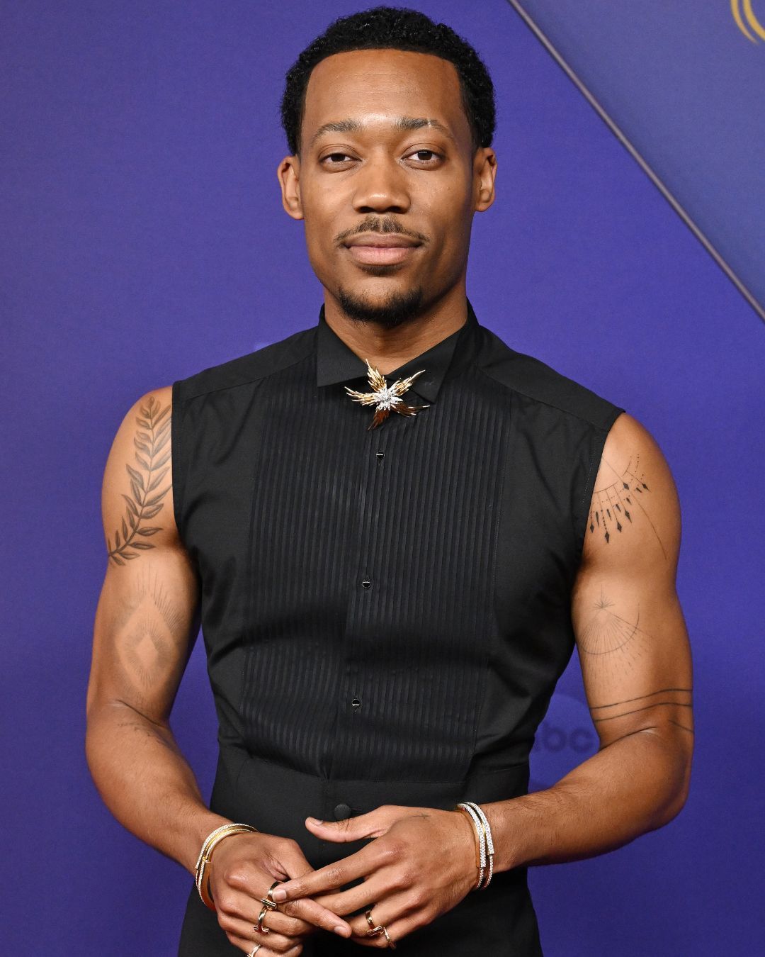 2024's Hottest Men in Diamonds: Abbott Elementary star Tyler James Williams at the 2024 Emmy Awards.