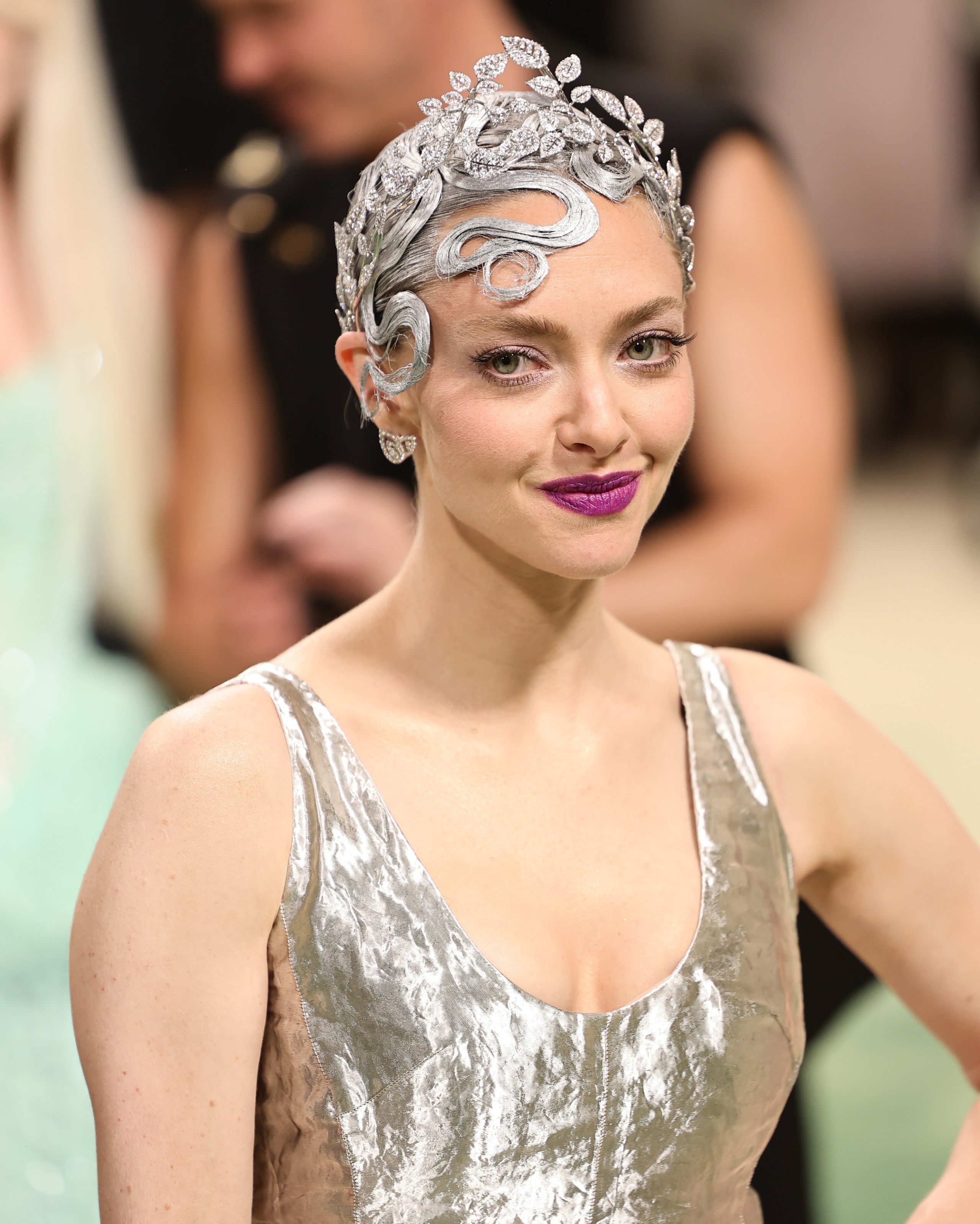 Amanda Seyfried attends The 2024 Met Gala Celebrating "Sleeping Beauties: Reawakening Fashion" at The Metropolitan Museum of Art on May 06, 2024 in New York City.