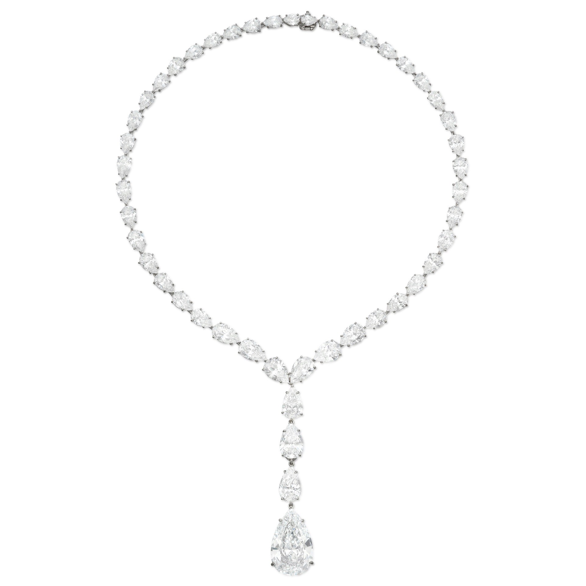 Graff Magnificent Diamond Necklace from the Most Expensive Diamond Jewelry Auctions of 2024.
