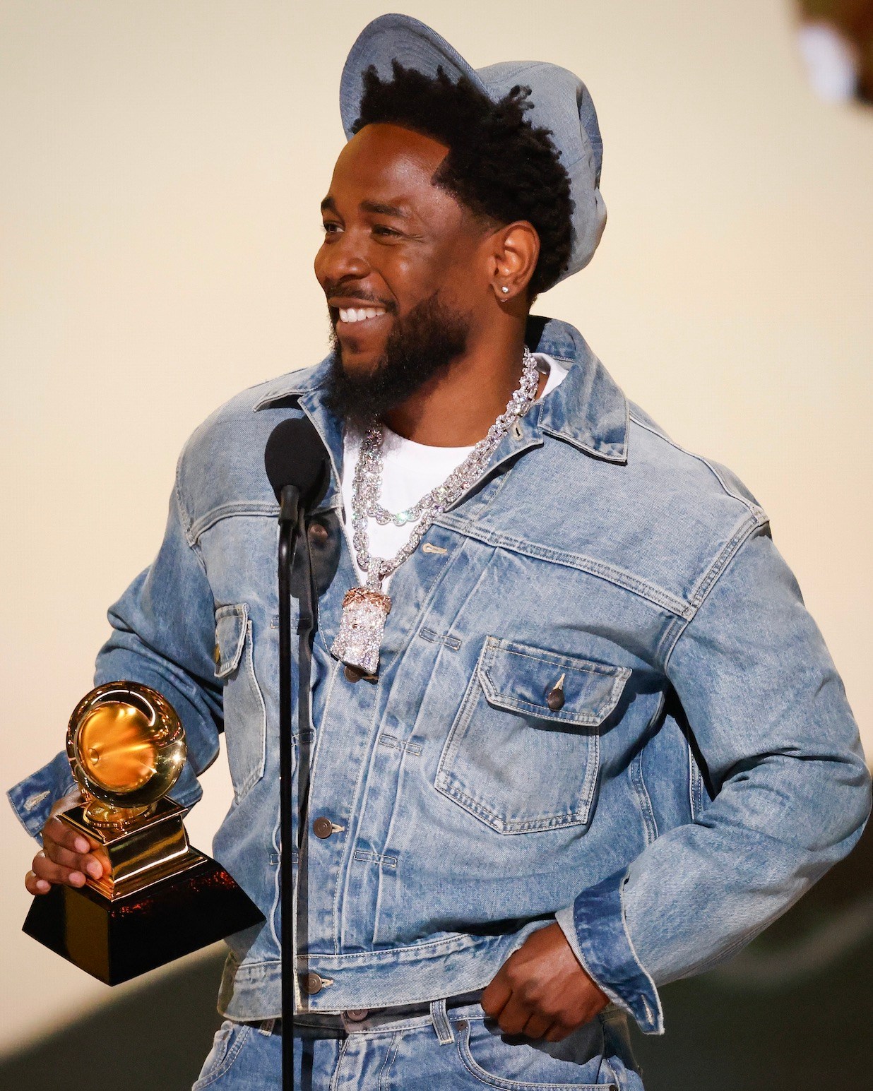Kendrick Lamar at the 2025 Grammy Awards