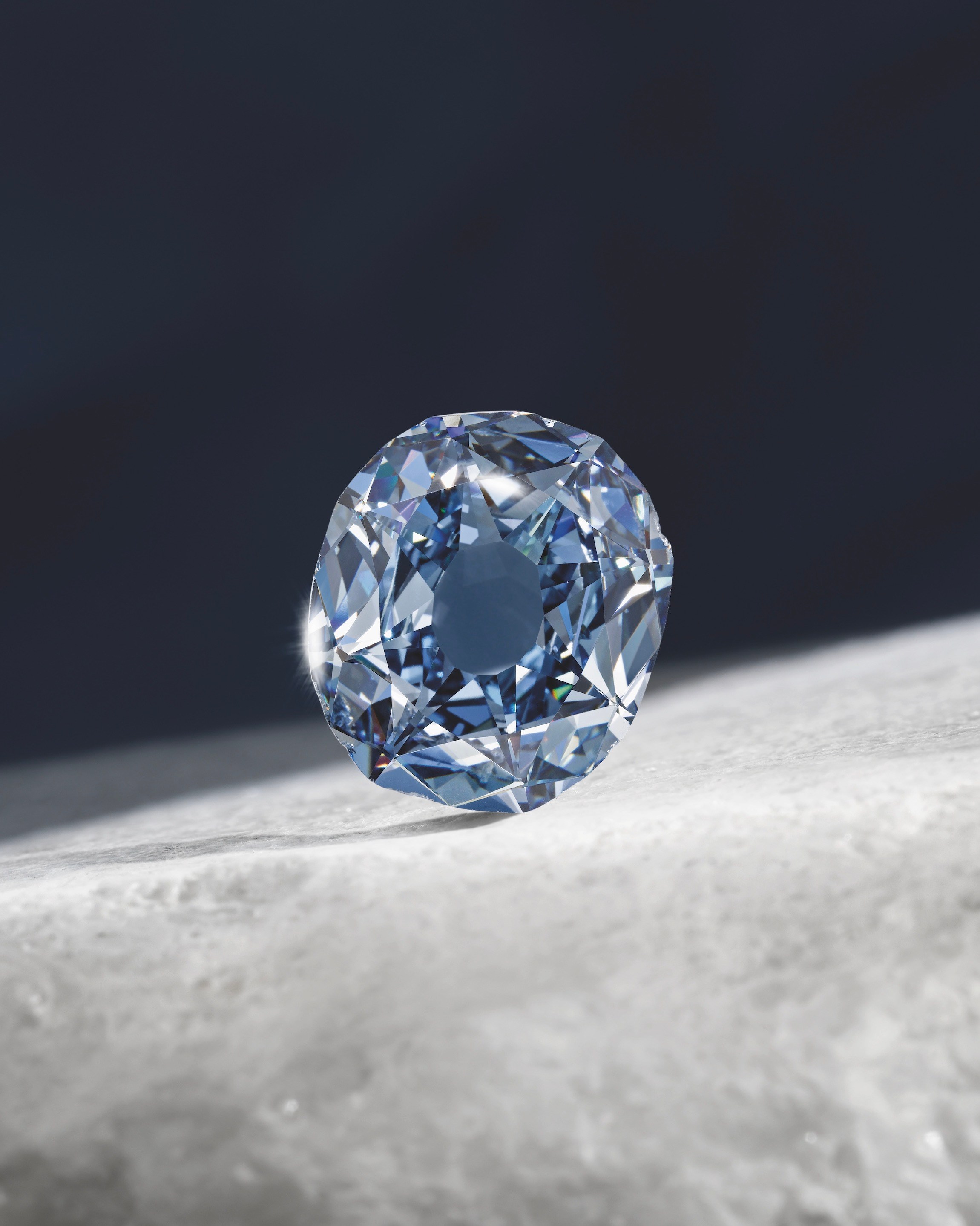 The Blue Wittelsbach Diamond, a famous colored Golconda Diamond (CHRISTIE'S IMAGES LTD. 2025)