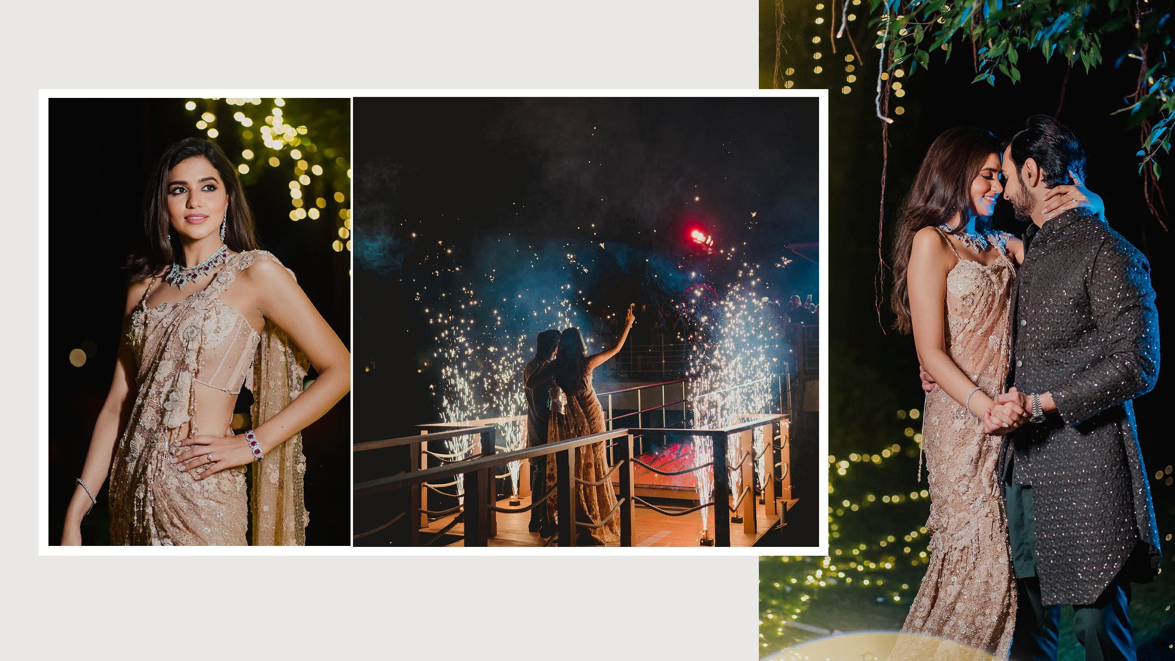 Highlights from Aishwarya and Aalesh Avlani's vibrant sangeet ceremony