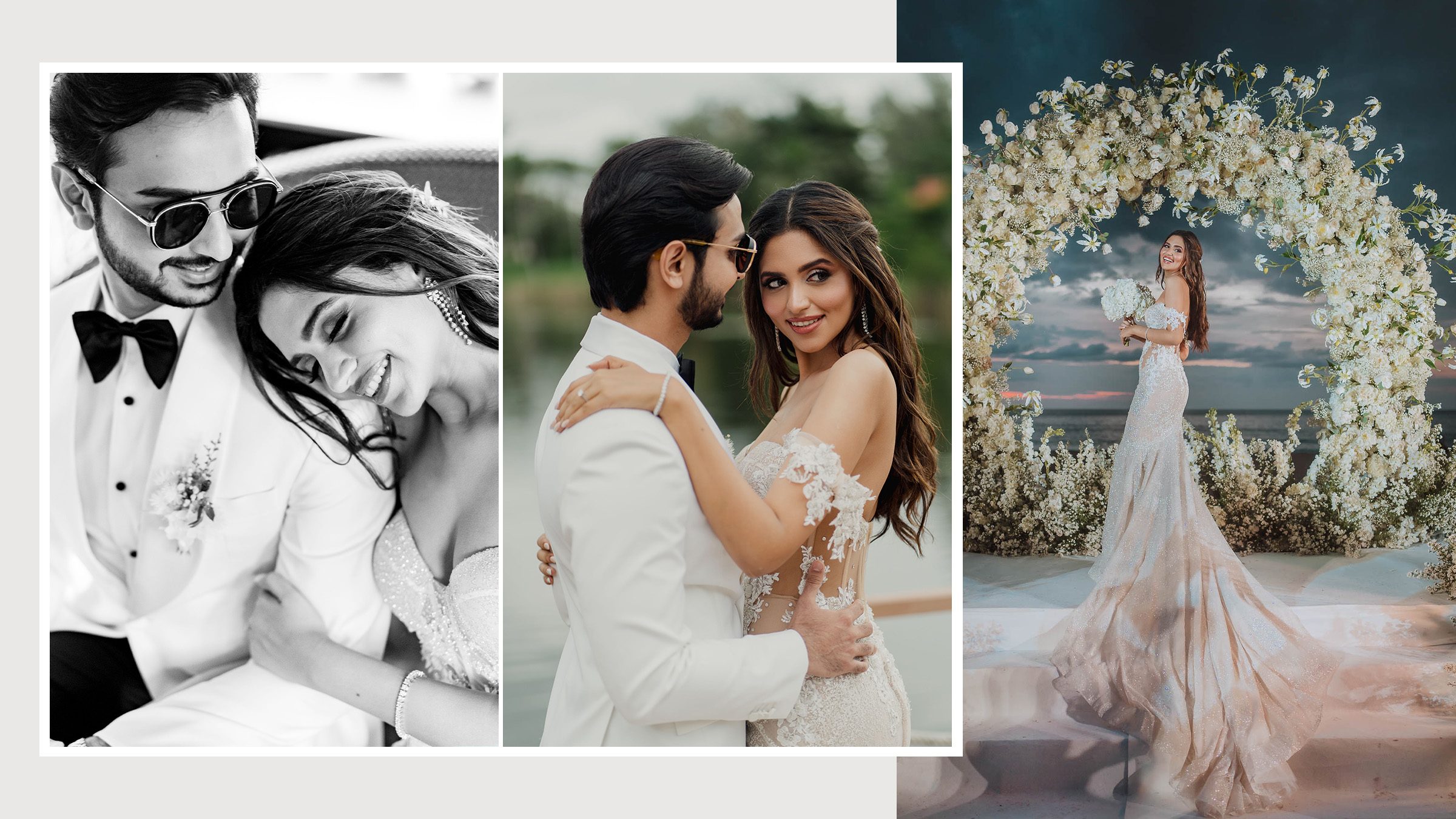 Moments from Aishwarya and Aalesh Avlani's beach wedding in Phuket