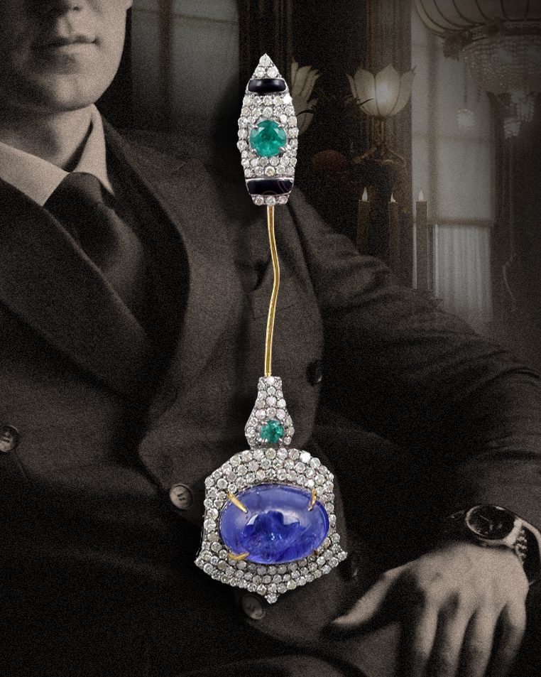 Natural diamond brooches are a timeless fashion statement