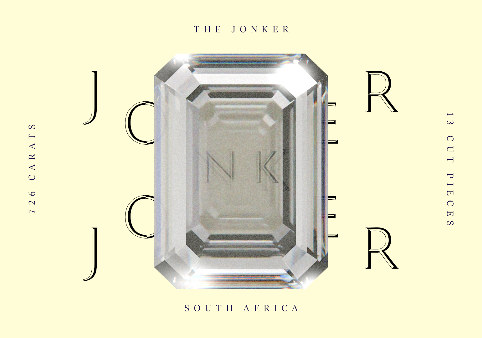 Jonker Diamond, a 726-carat gem found in 1934